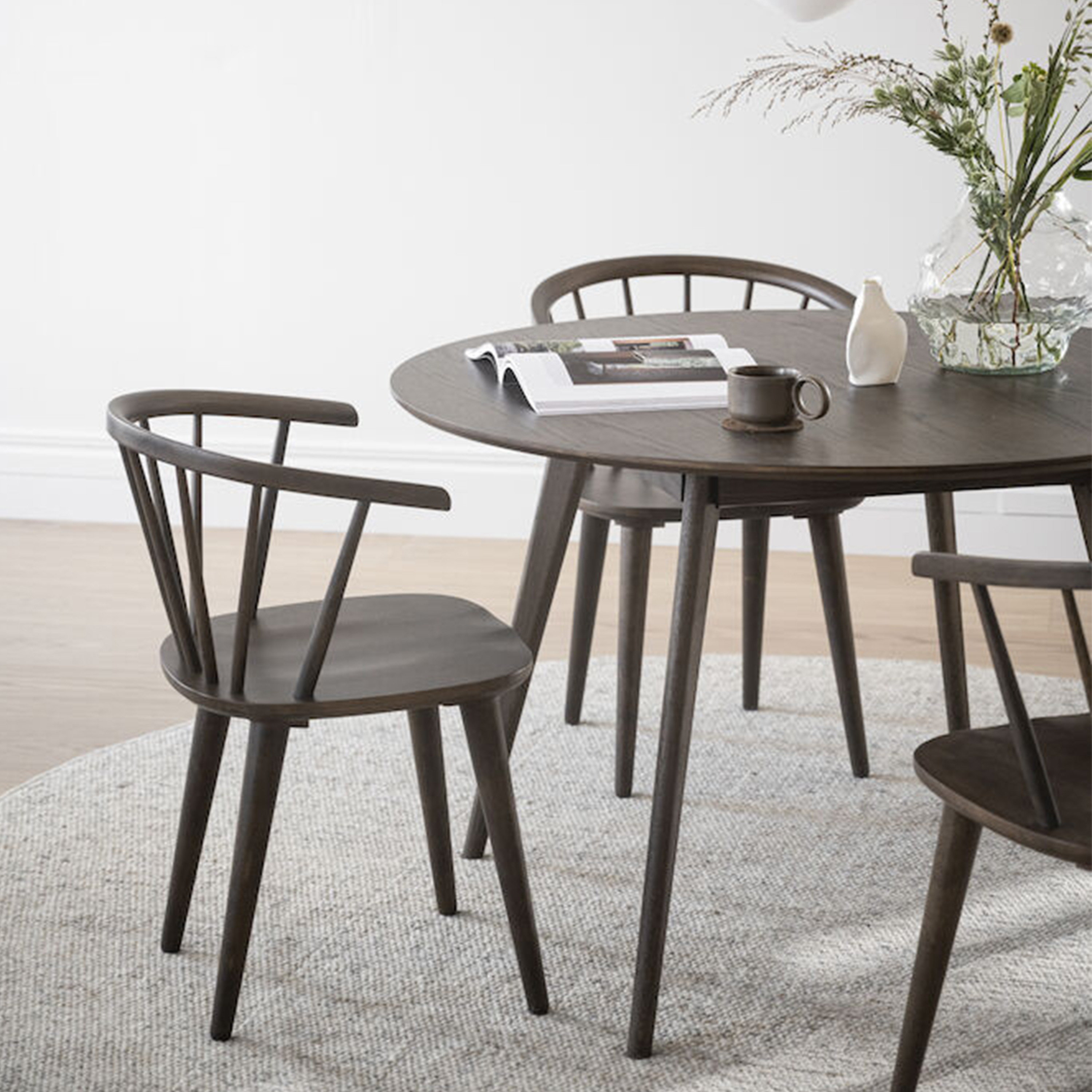 Rowico Home Carmen Matstol Brun