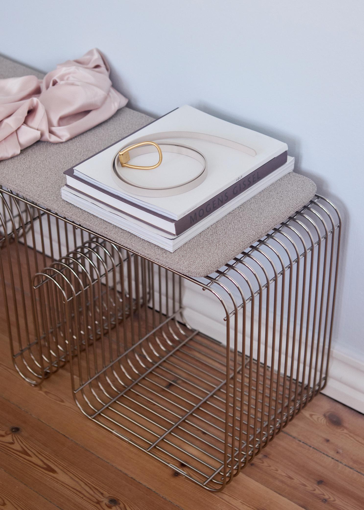 AYTM Curva Benk Sølv 100cm