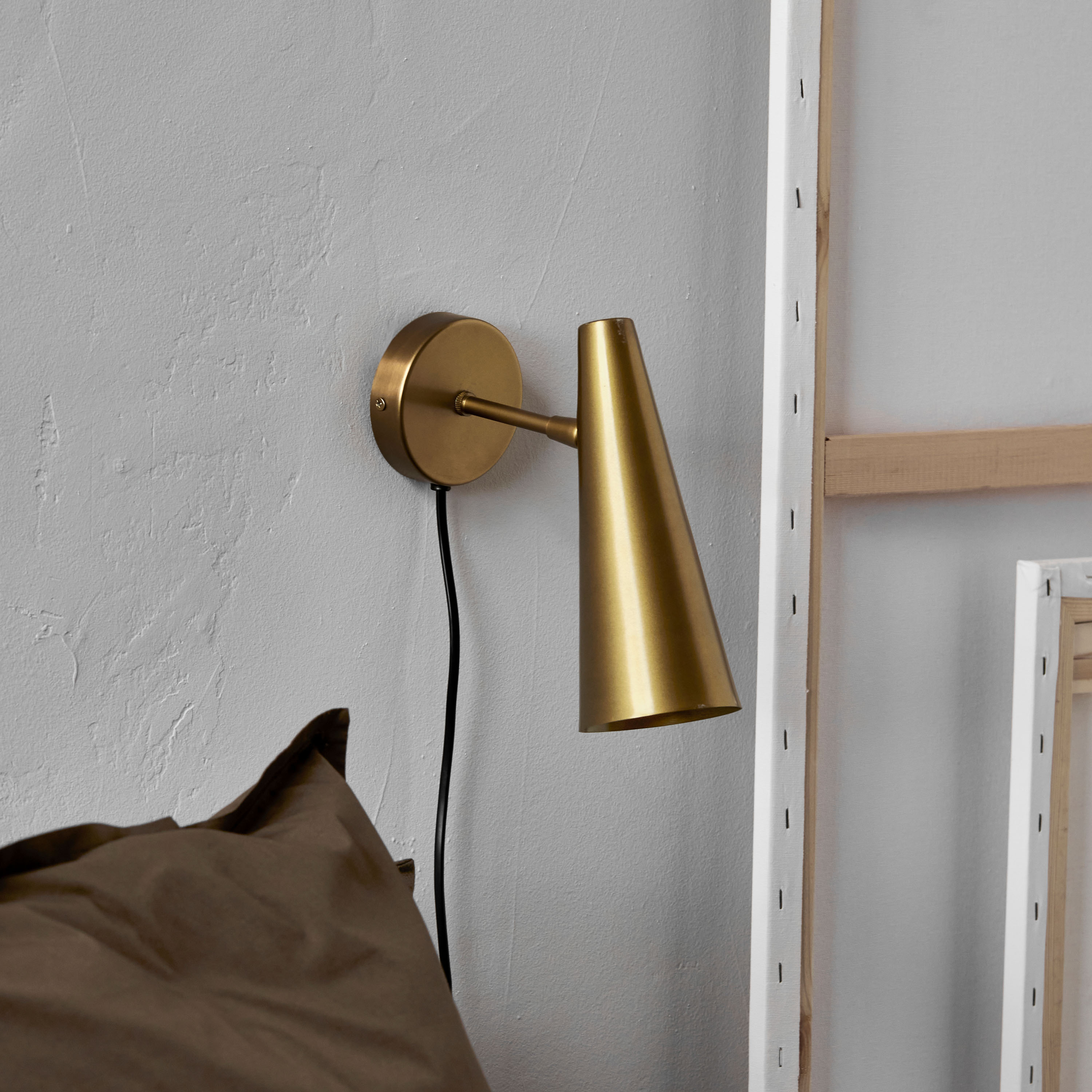 House Doctor Precise Wandleuchte Messing 21 cm