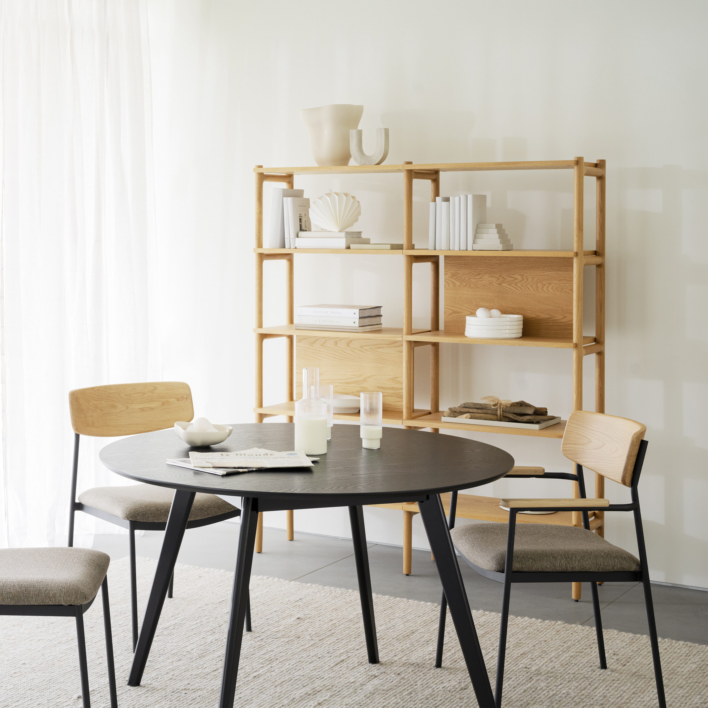 Rowico Home Holton Bokhylla Ek 166cm