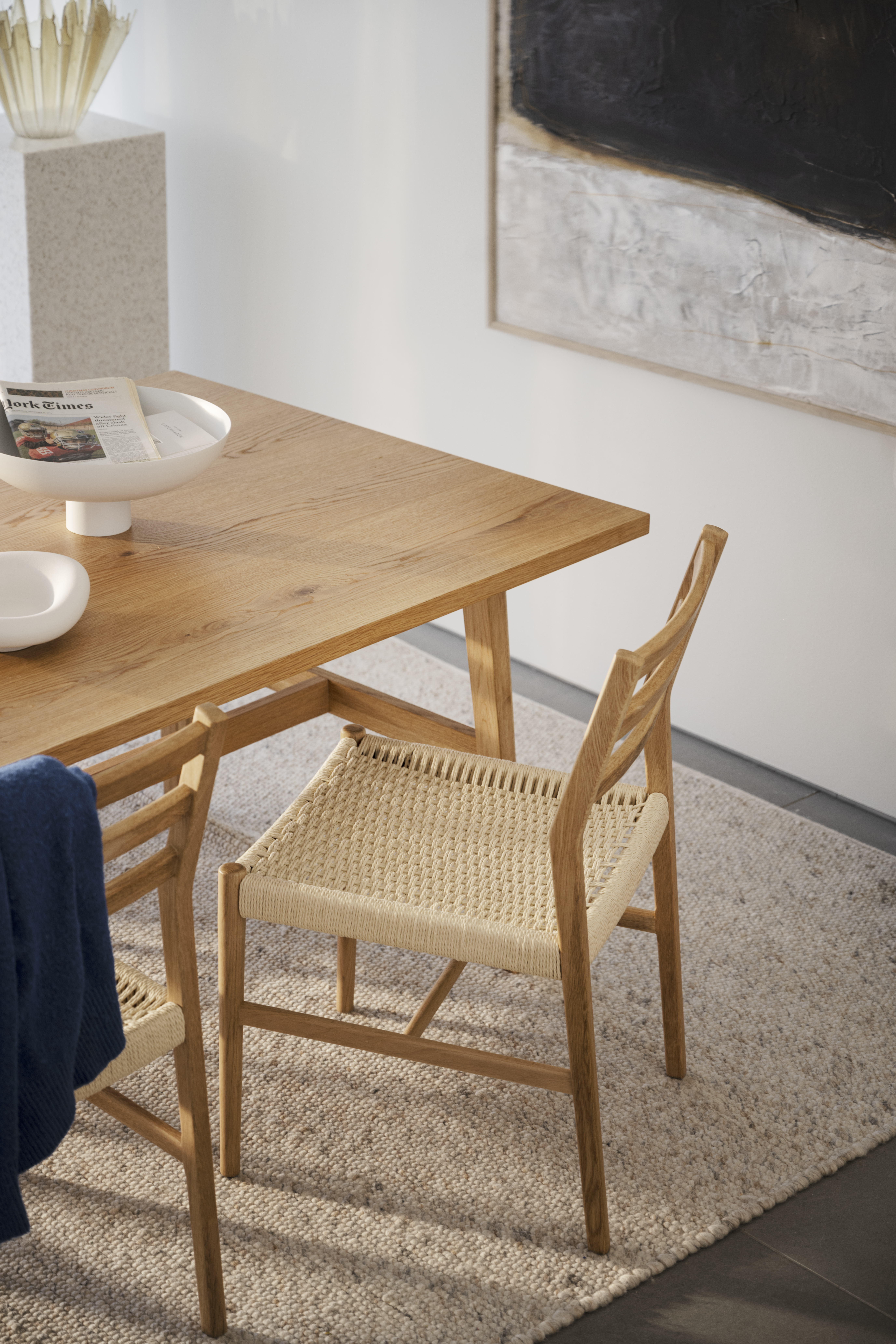 Rowico Home Harlan Matstol Ek