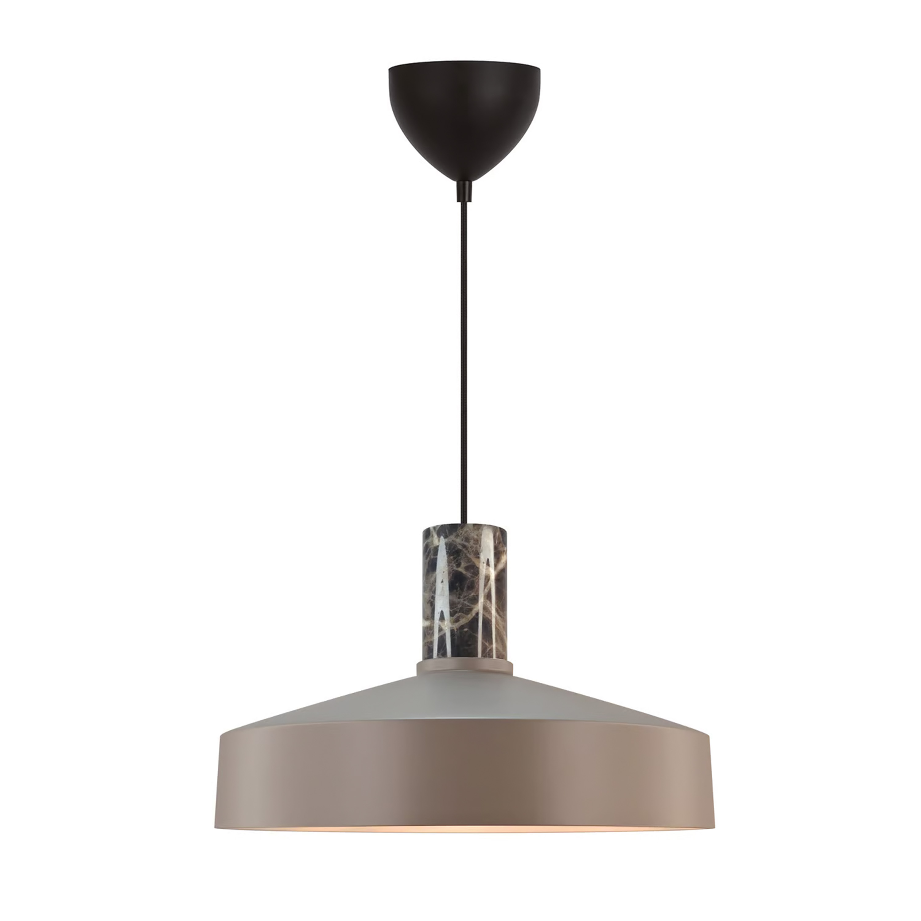 Nordlux Elvas marble Kattovalaisin Vaalea ruskea Ø37