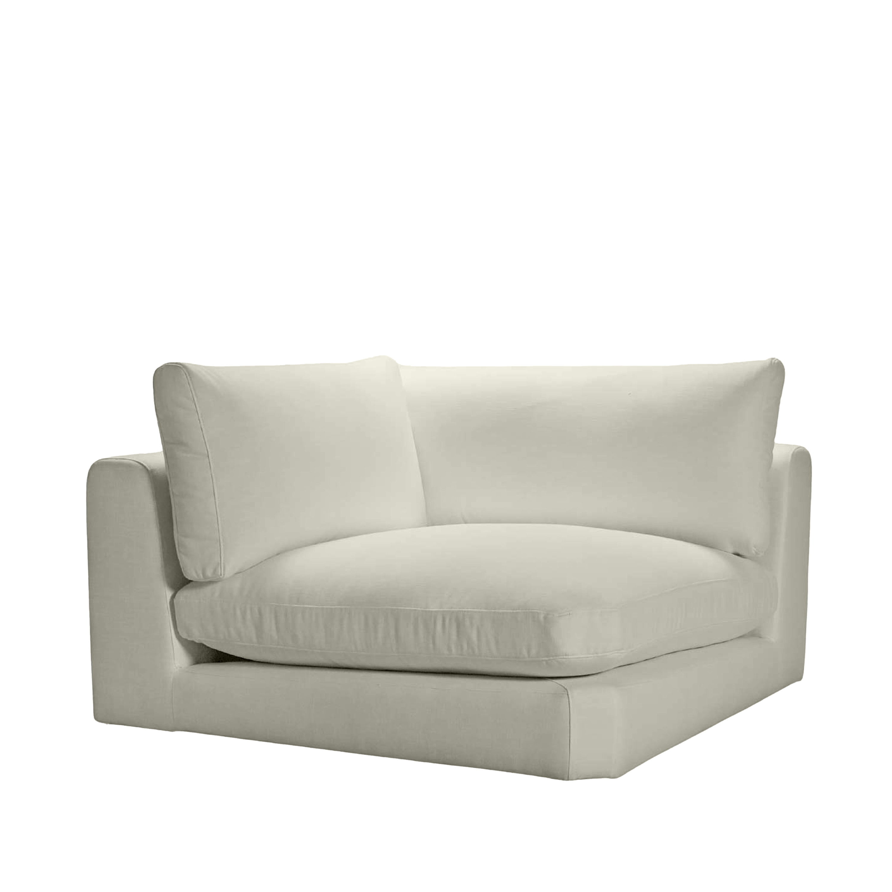 Sleepo Collection - Capri Eckmodul Beige 115x115 - Sofas