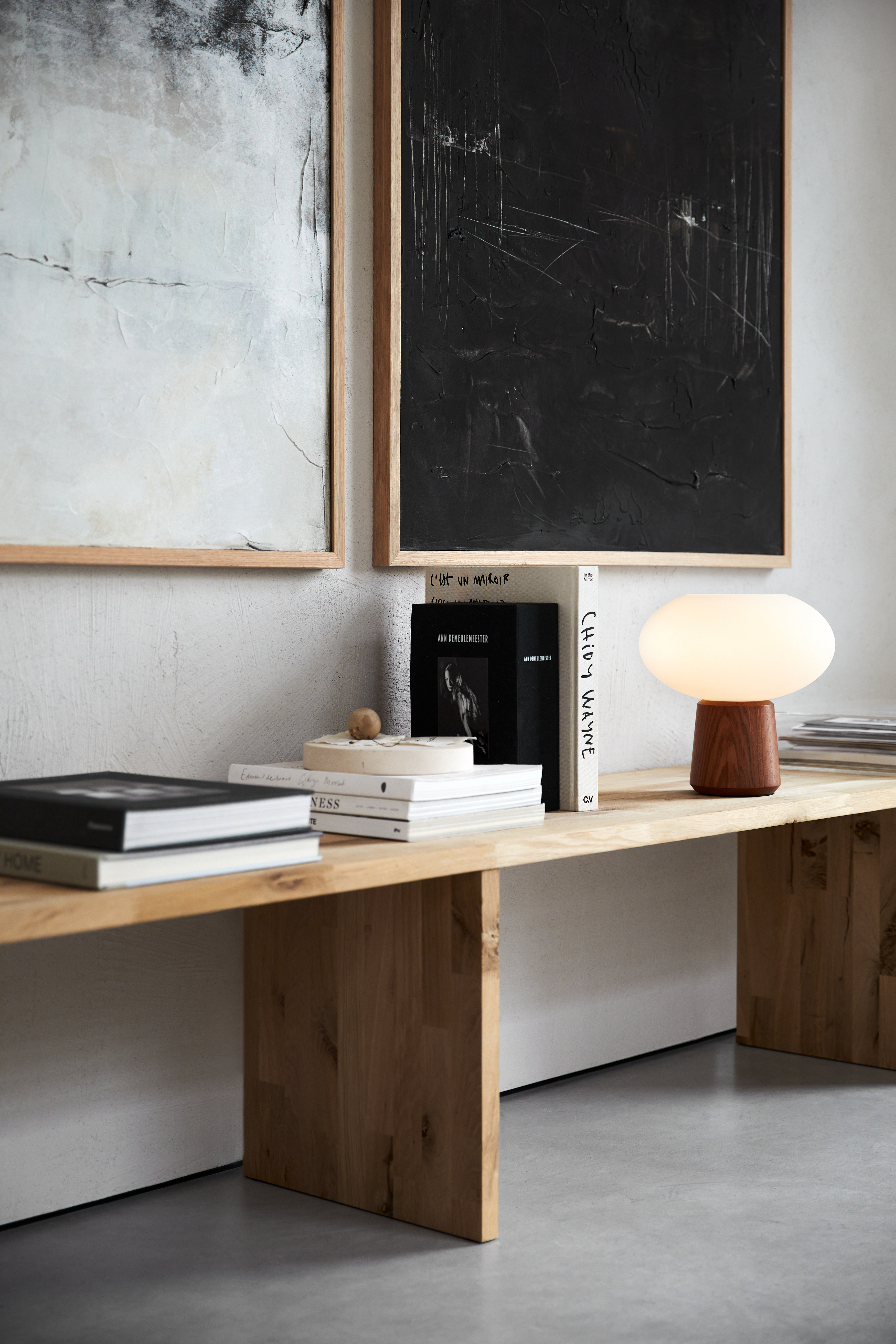 Watt &amp; Veke Olivia Pöytävalaisin Tumma Saarni 27cm