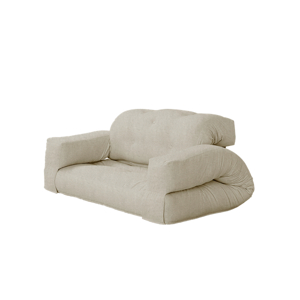 Karup Design - Hippo Tagesbett Leinen 140cm - Beige
