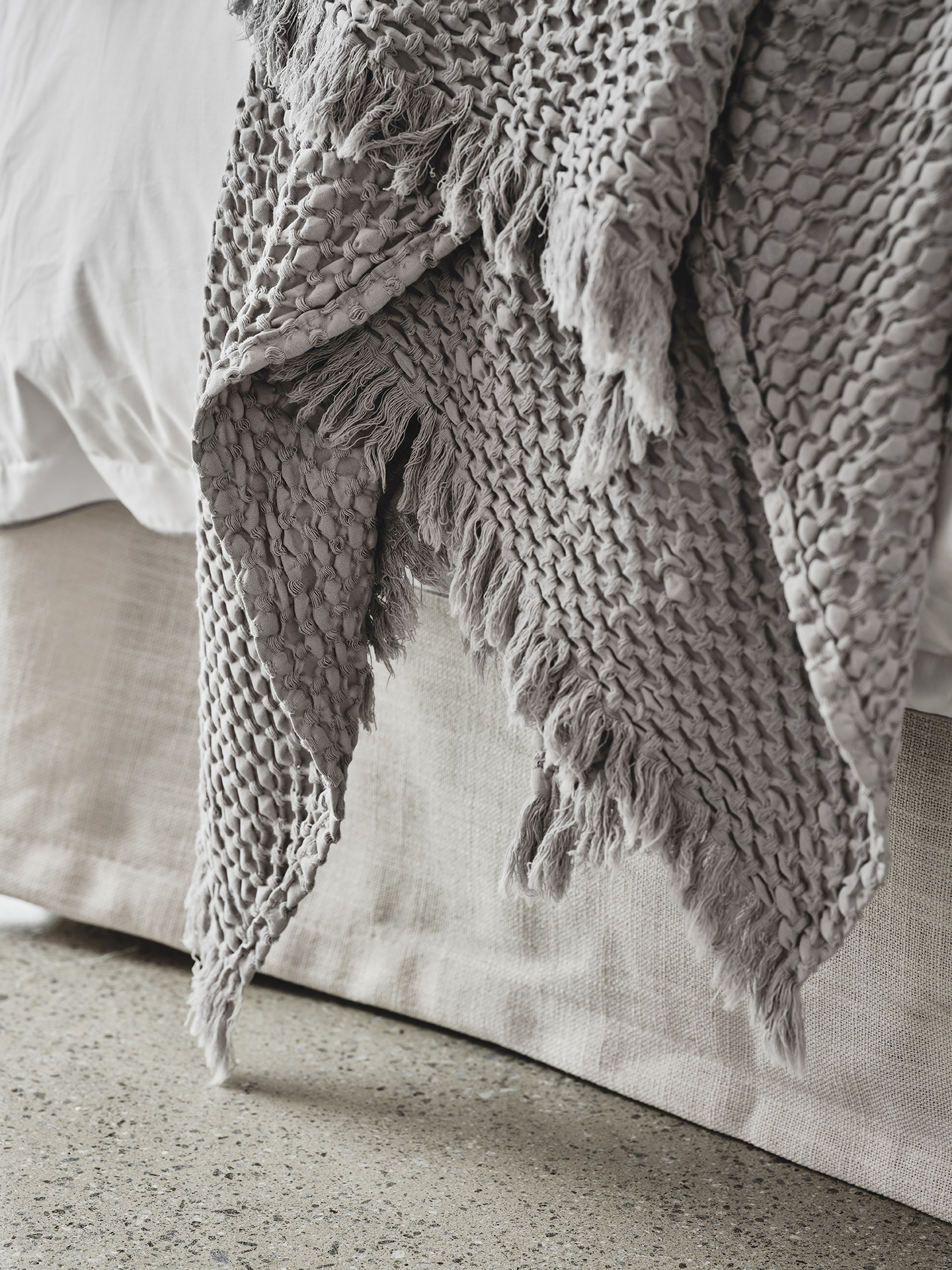 Mille Notti Mare Huopa Harmaa 150 x 220