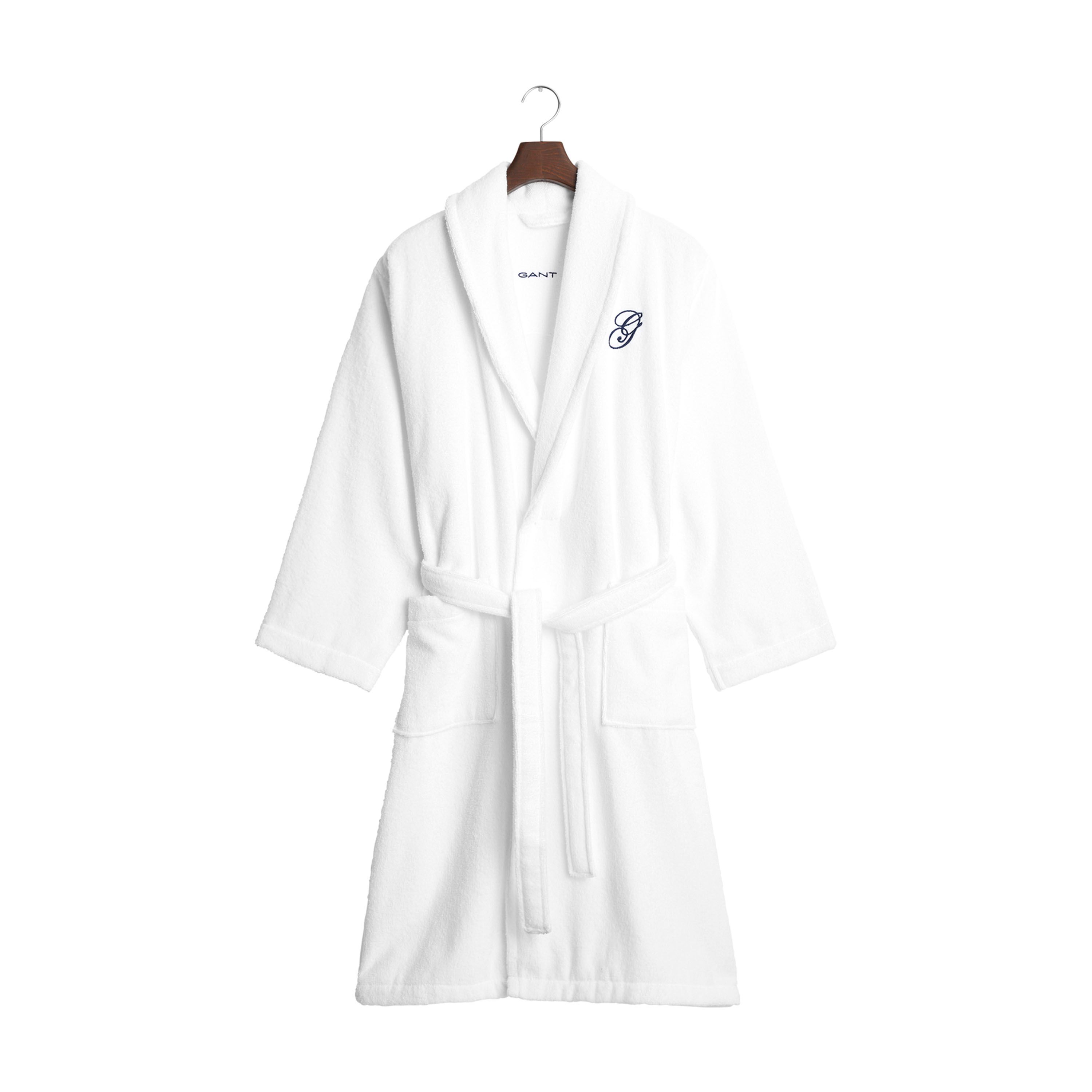 Embroidery Kylpytakki White XLarge