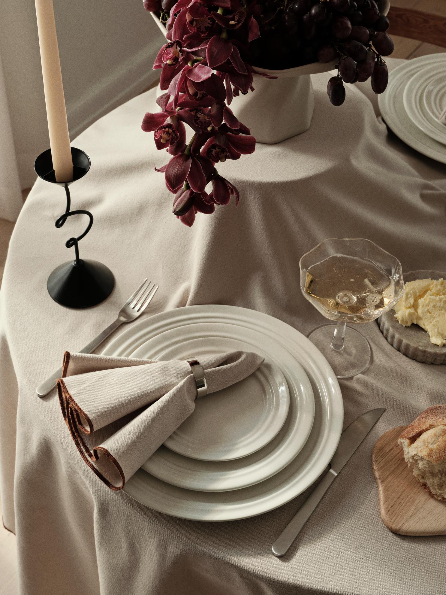 Broste Copenhagen Selma Ljusstake Black 19cm