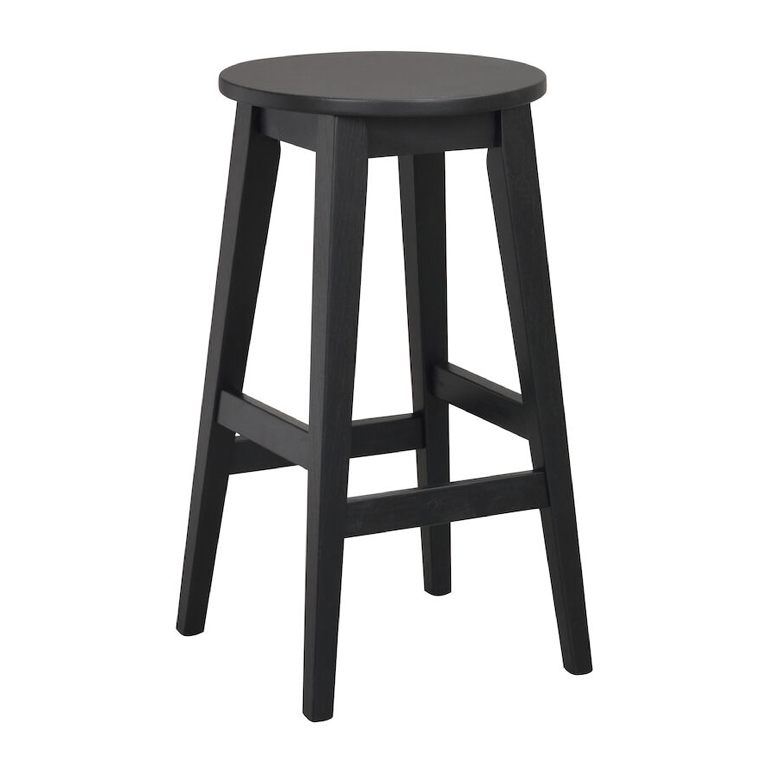 Austin Barstol Svartlackad Ek