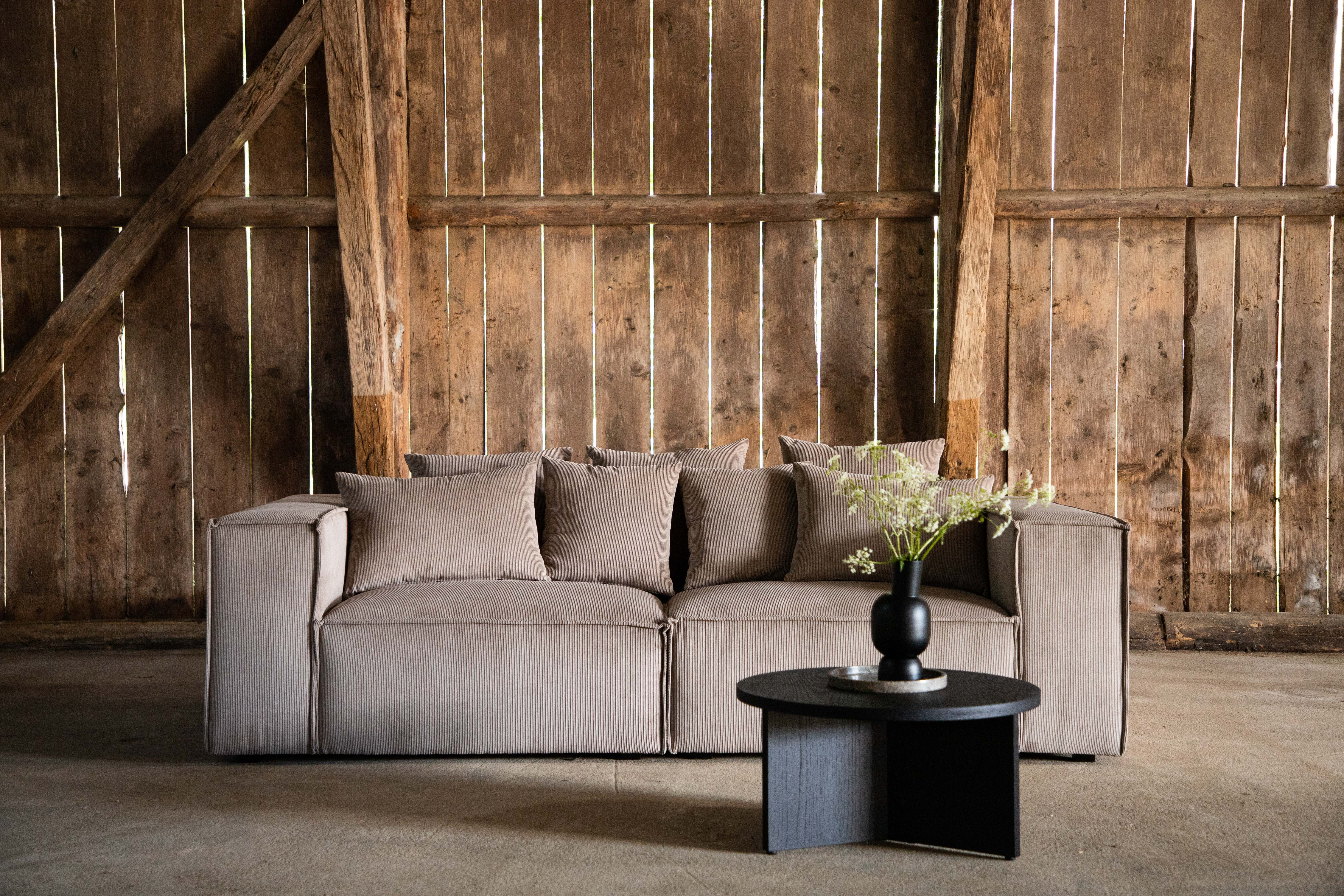 Vind Gillholmen 3-sits Soffa Manchester Brown