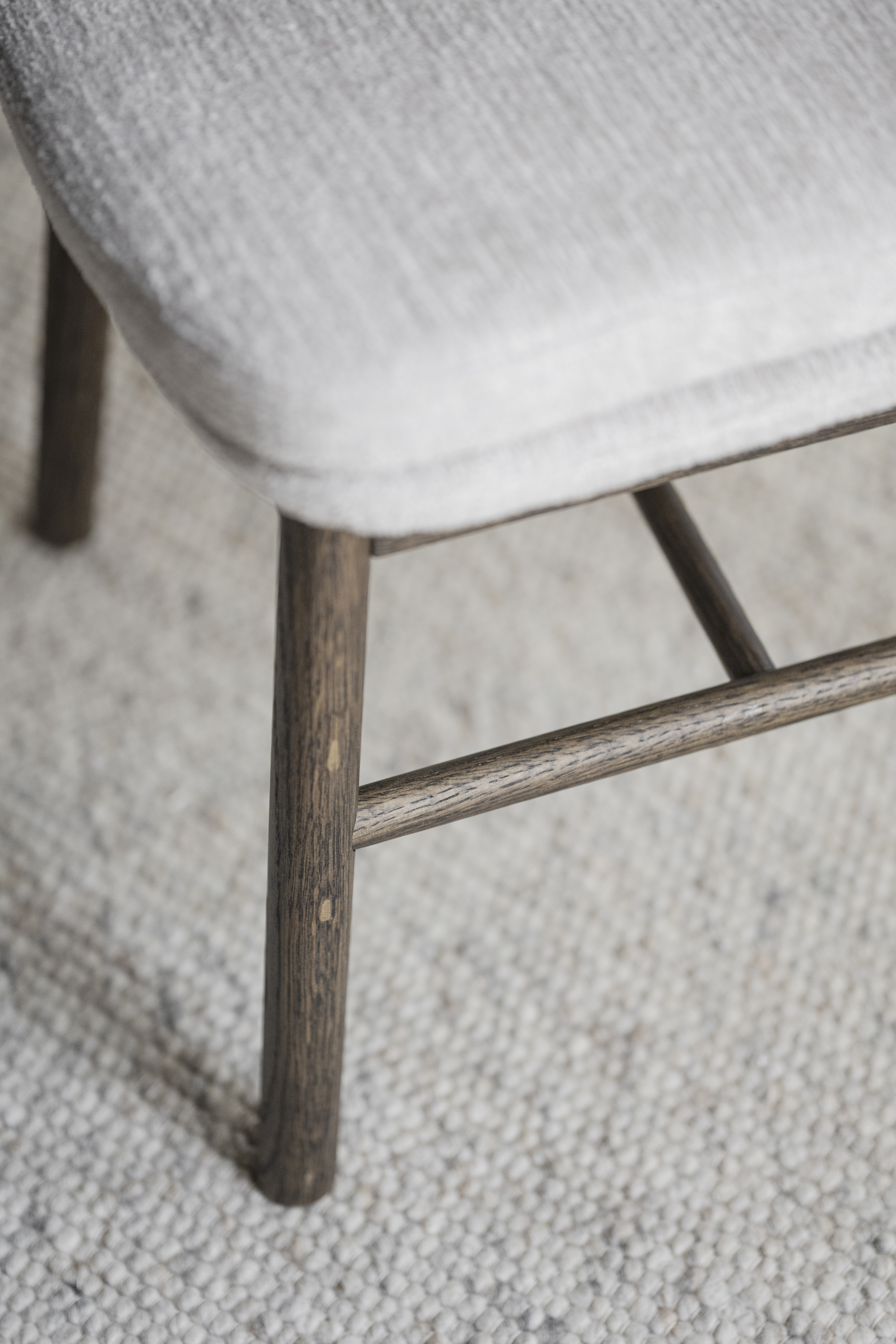 Rowico Home Amesbury Esszimmerstuhl Hellbeige/Braun