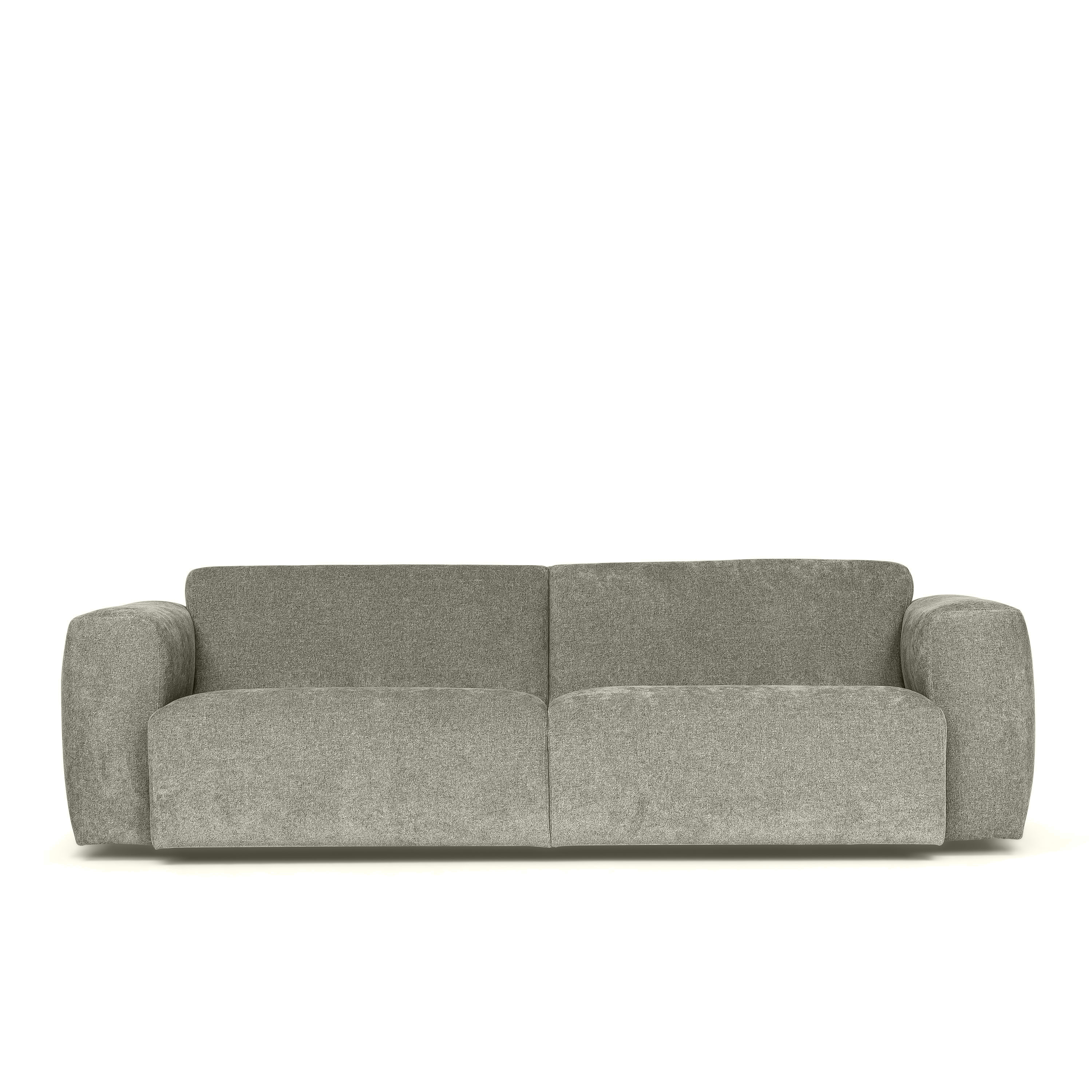 Sleepo Collection - Mila 3-Sitzer Sofa Moss 260cm - Sofas