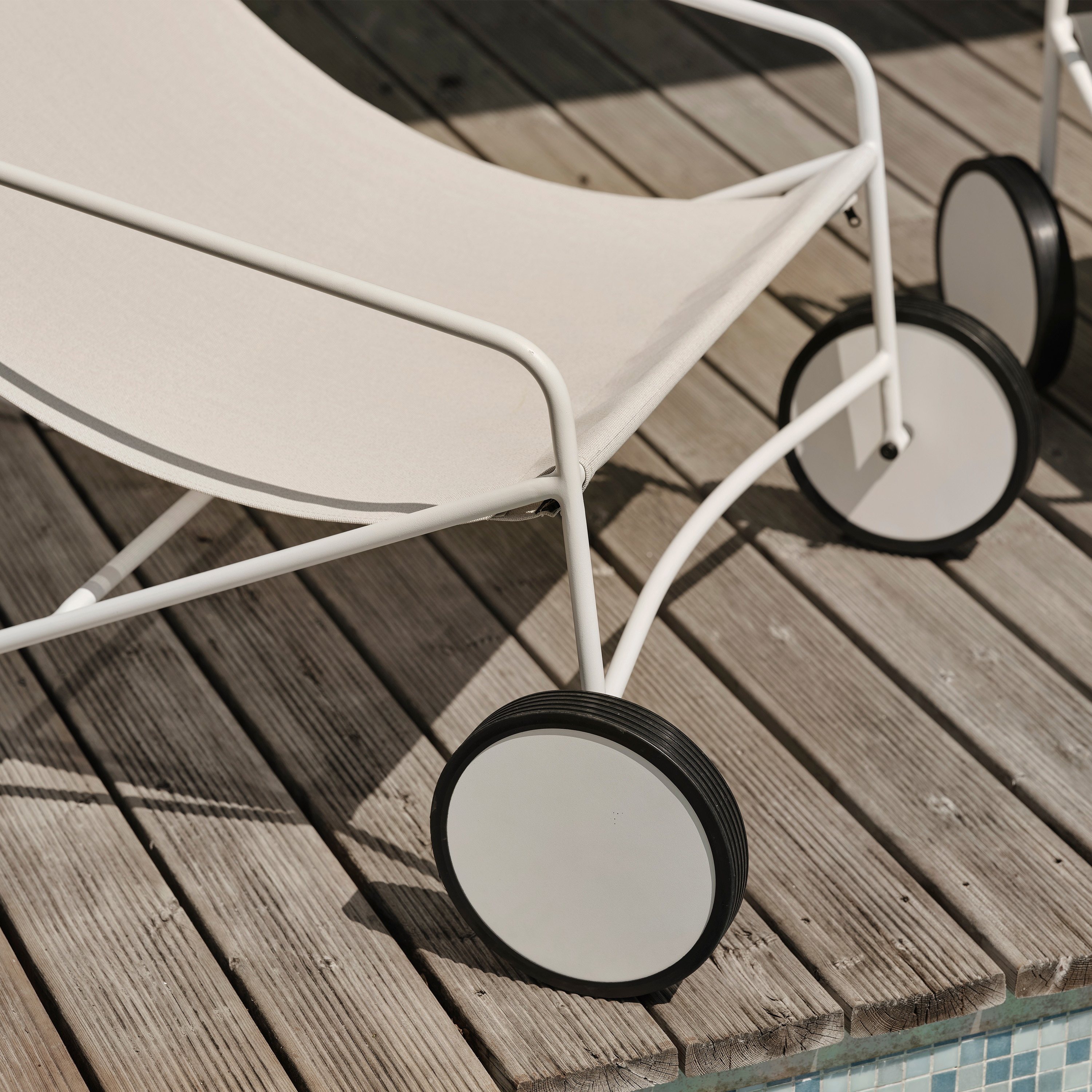 Brafab Poul Loungefåtölj Vit