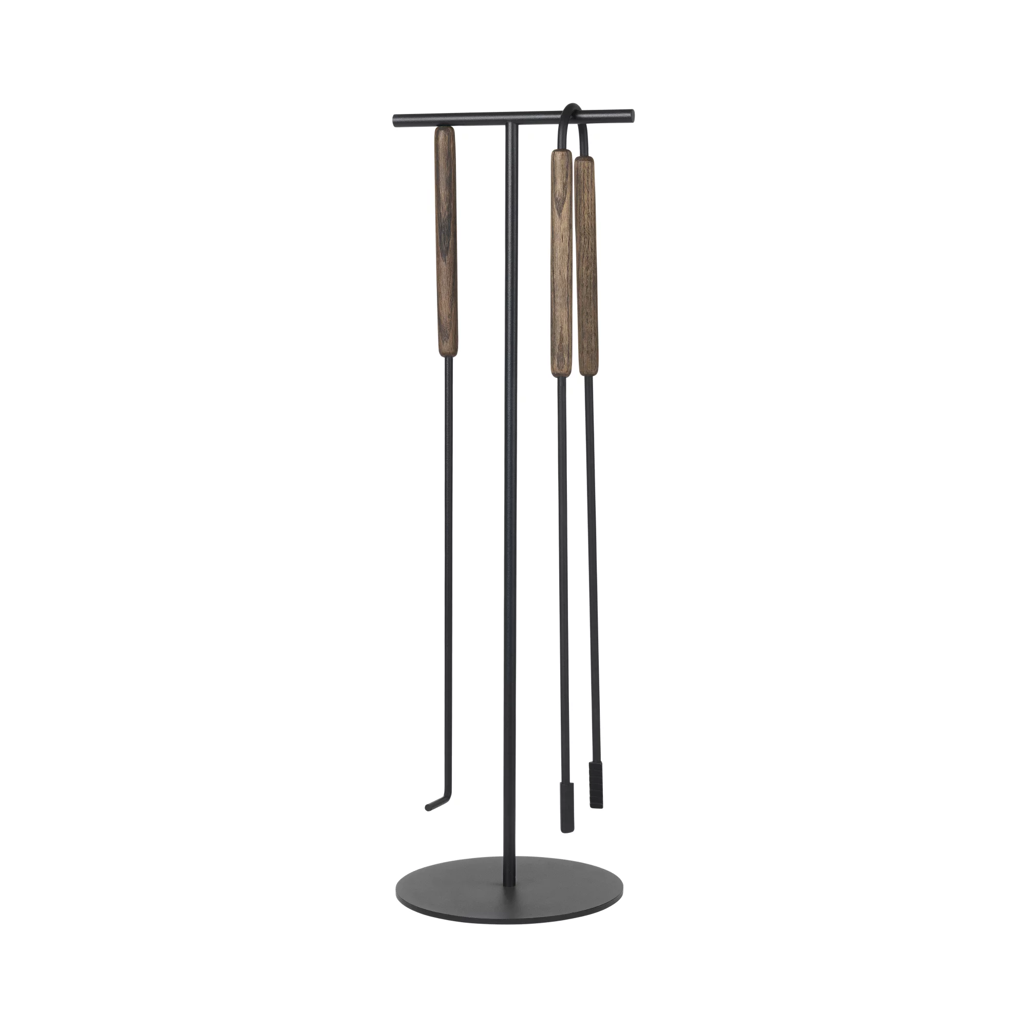 Blomus - Ashi Takka-Työkalut 3 Osaa Brown 75cm Ruskea - Pulverlackerat stål, ek