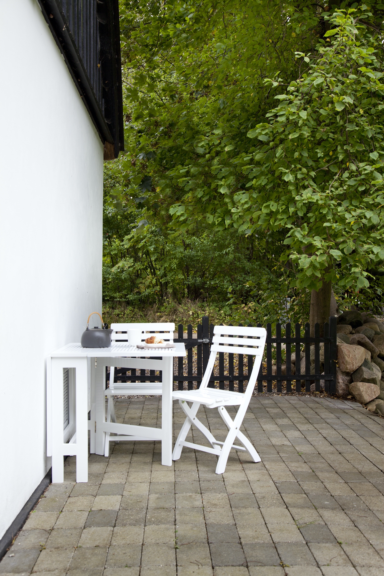 Cinas Butterfly Balkongbord White 130cm