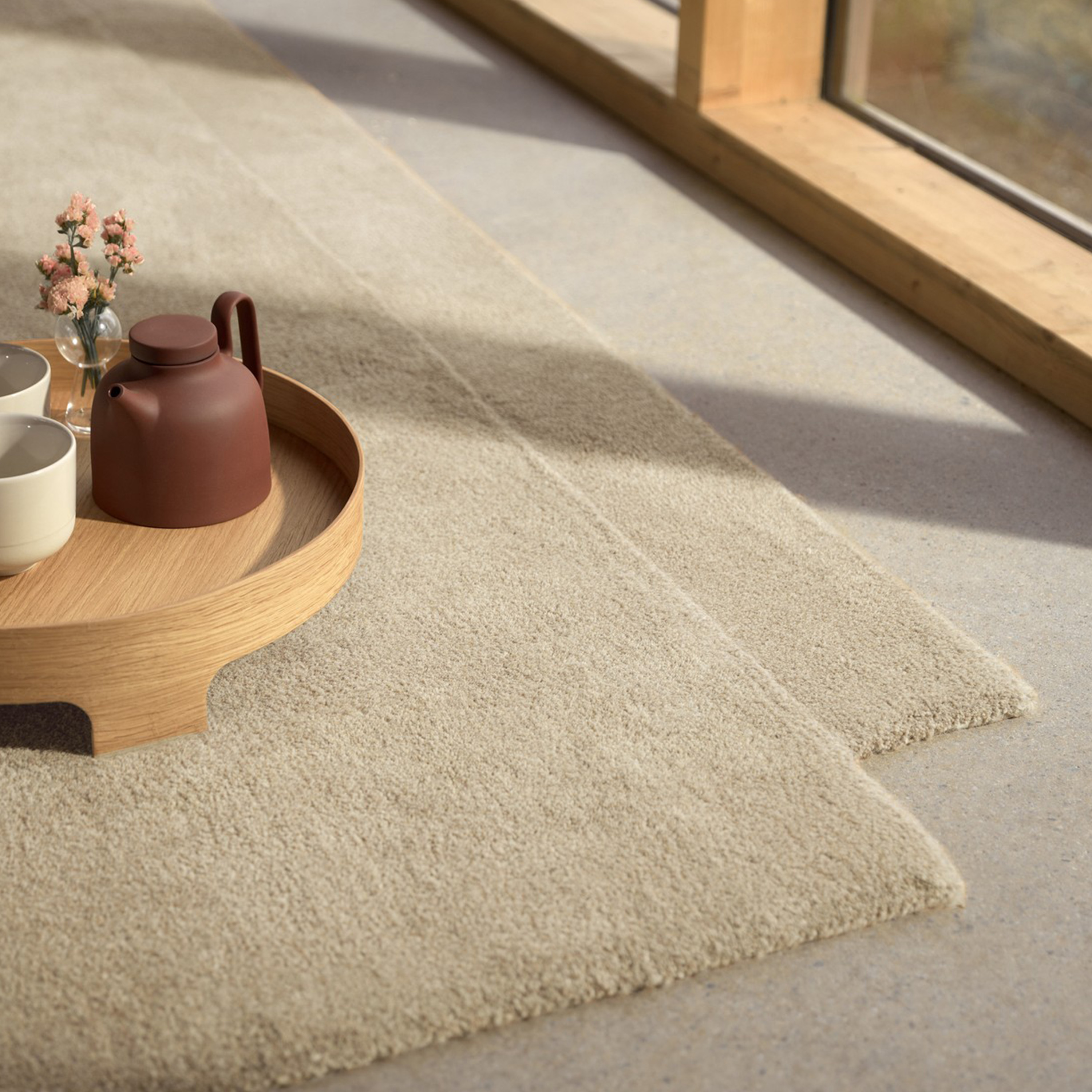 Design House Stockholm Level Ullmatta Beige 200x300