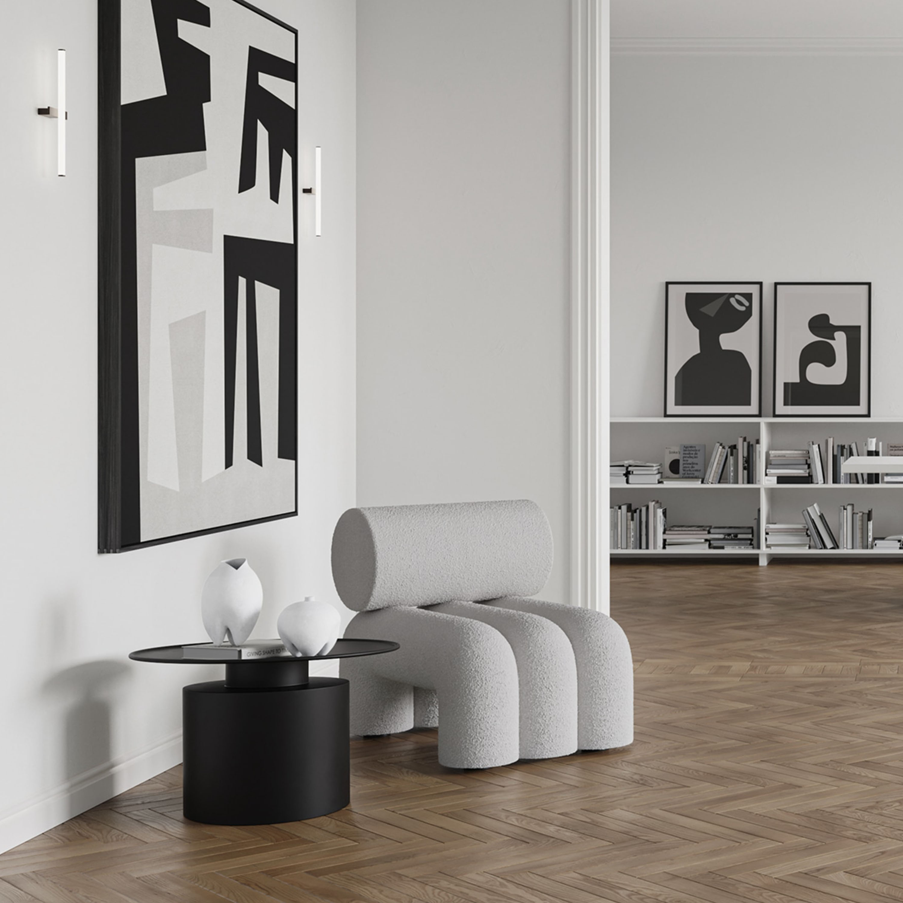 101 Copenhagen Foku Loungestol Off White