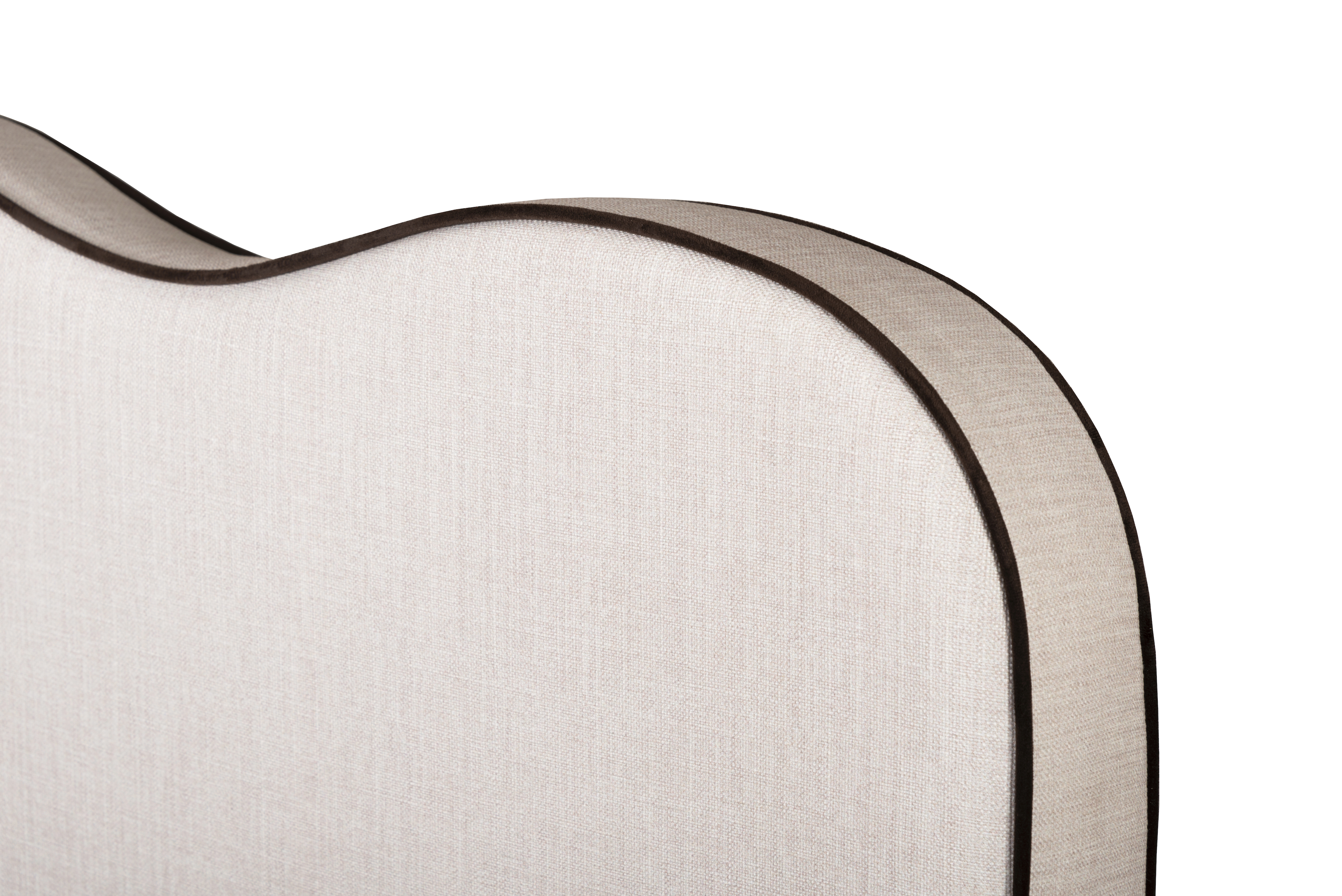 Sleepo Collection Piper Sänggavel Natur/Chocolate 180cm