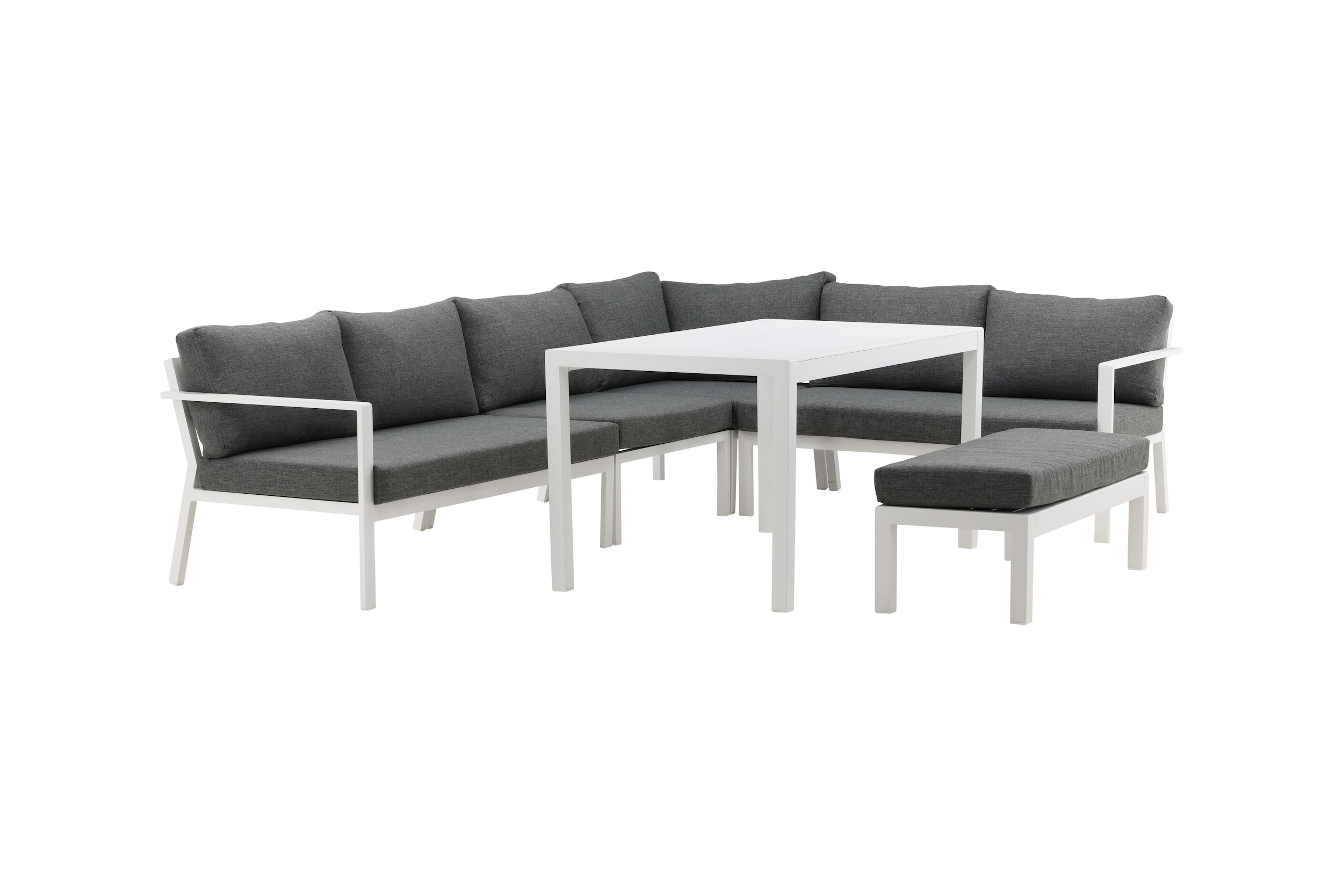 Venture Home - Silje Loungesoffa Vit/Grå