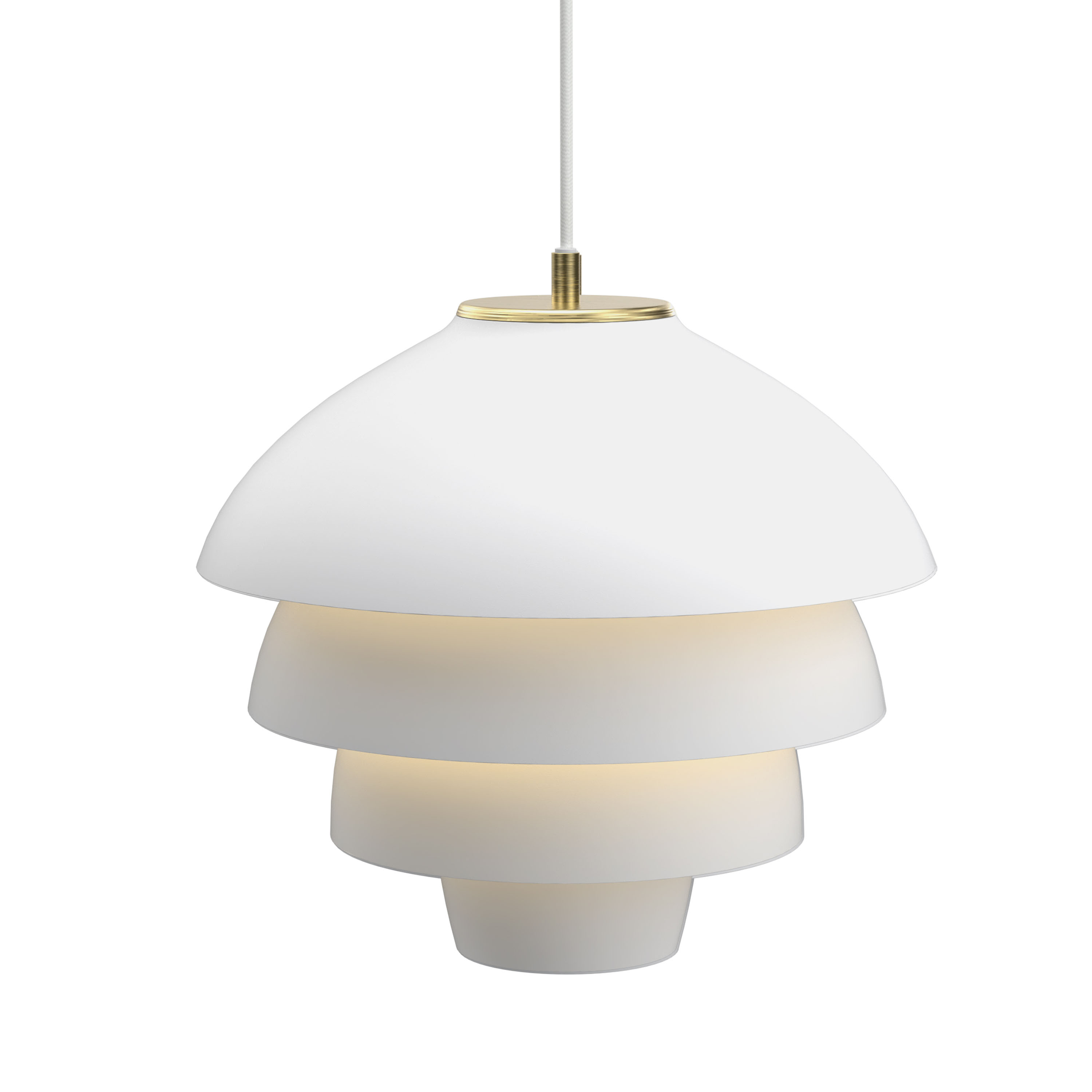 Belid Valencia Riippuvalaisin Mattavalkoinen/Messinki Ø42