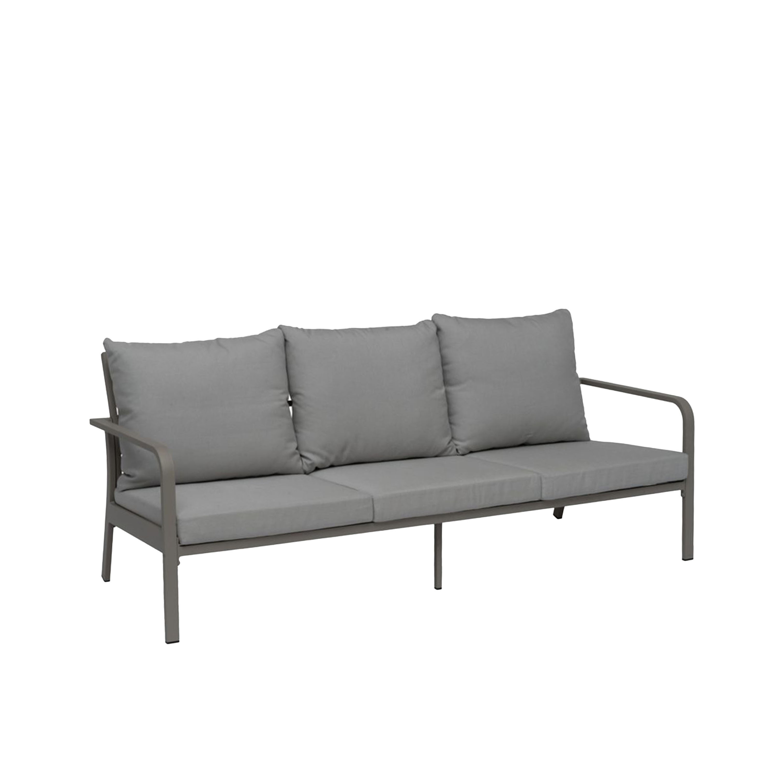 Hånger 3-seters Sofa Sand/Fjærgrå 205cm