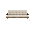 Grab Bäddsoffa Brun/Beige 204cm