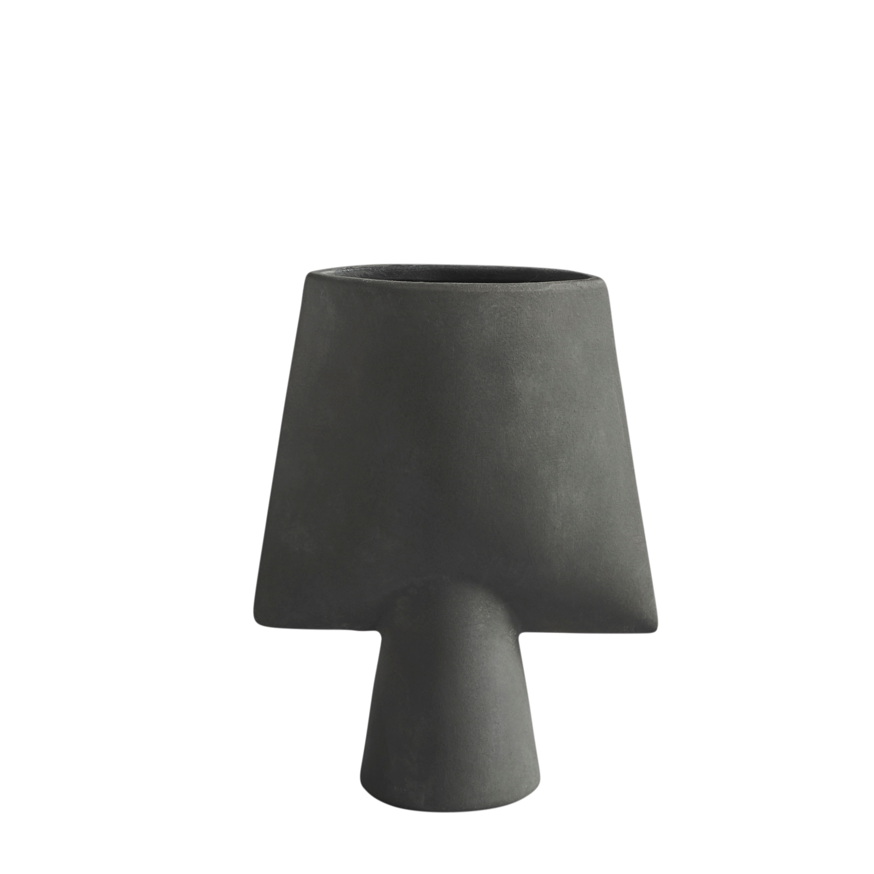 Sphere Vas Square Dark Grey Mini