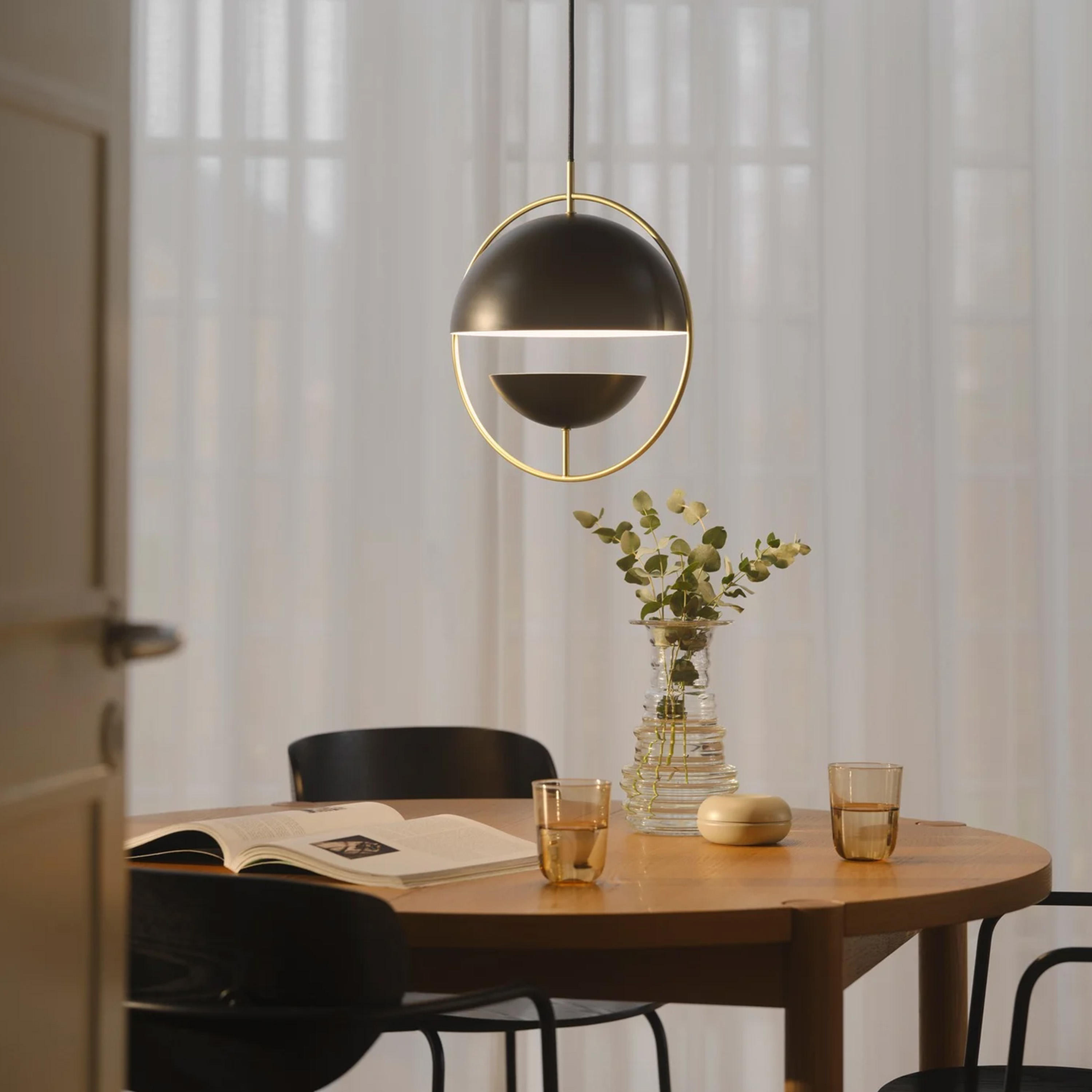 Nordlux Tavia Kattovalaisin Musta Ø33