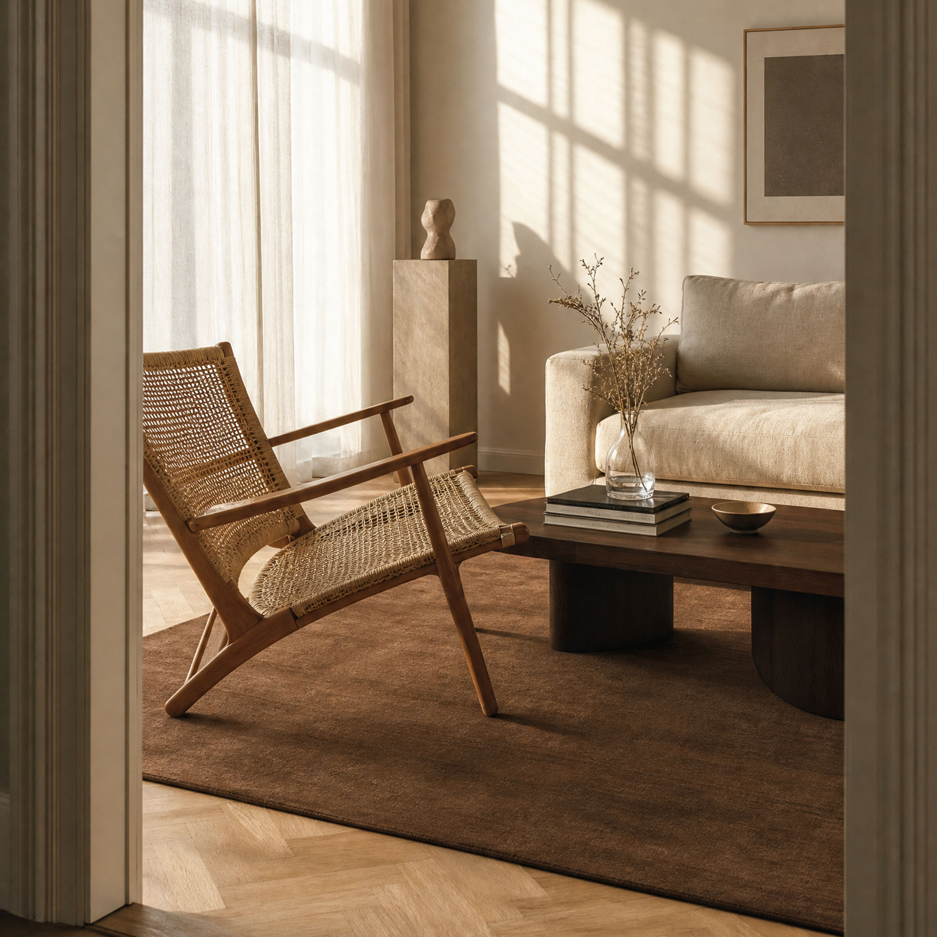 Classic Collection Solid Ullmatta Rust 250x350