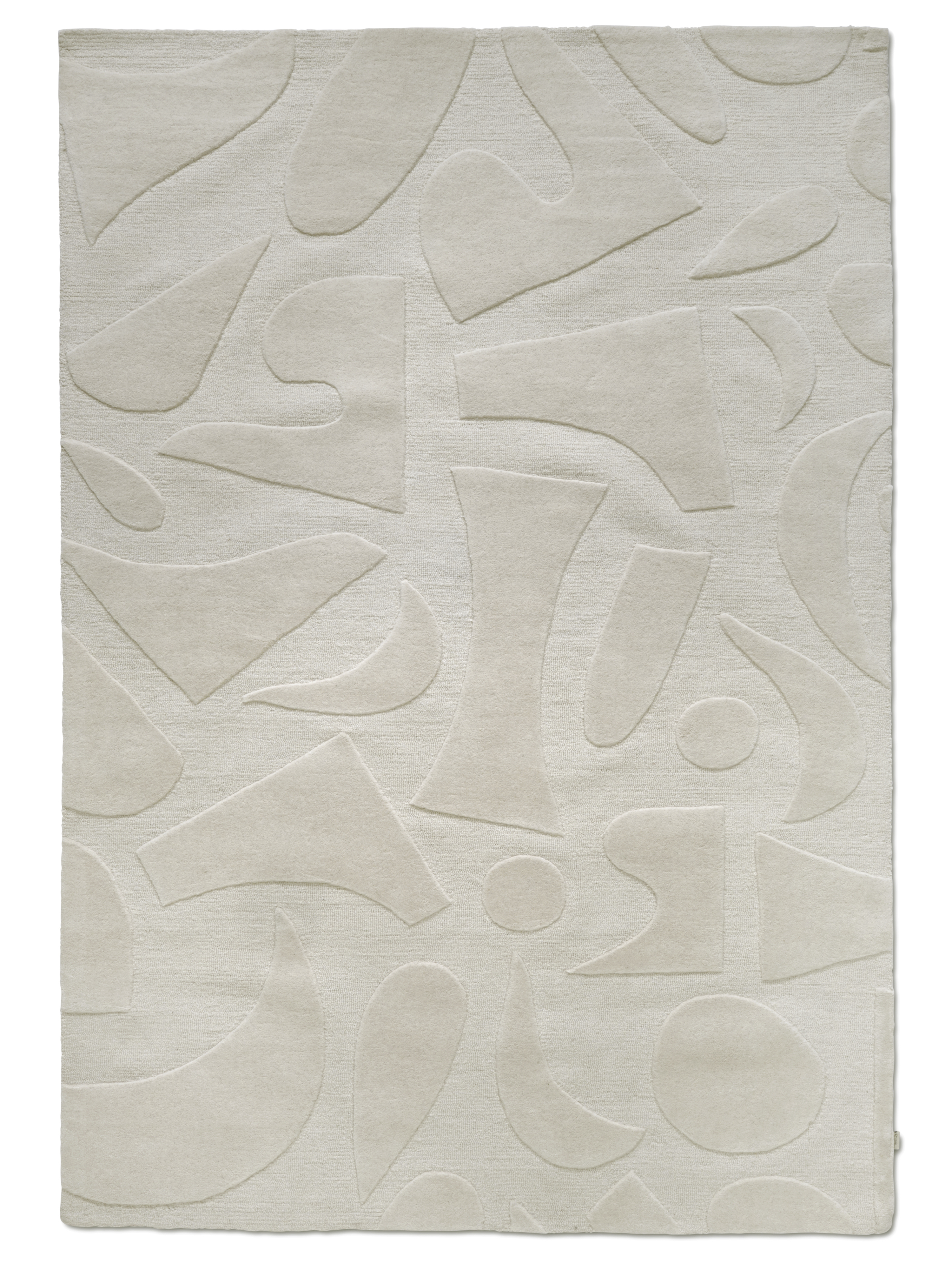 Classic Collection - Vivid Villamatto Off White 170x230 Valkoinen - Ull - Villamatot