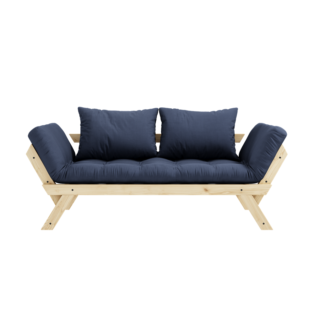 Karup Design - Bebop Tagesbett Natur/Marineblau 174cm