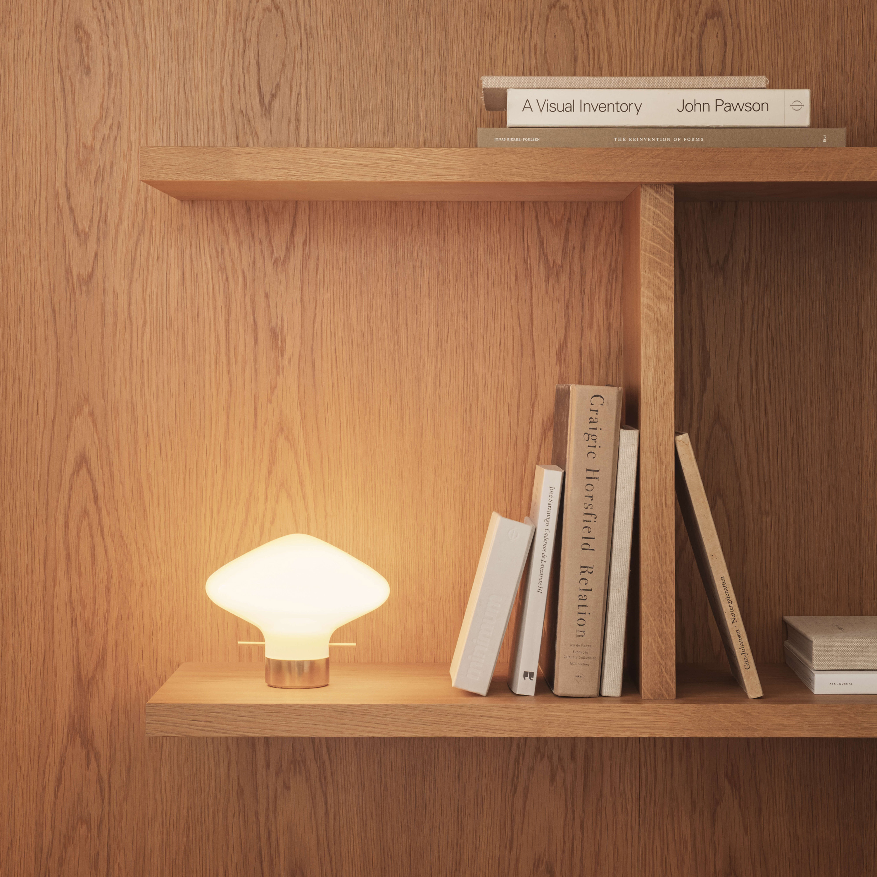 LYFA Repose Tischleuchte Messing 14cm