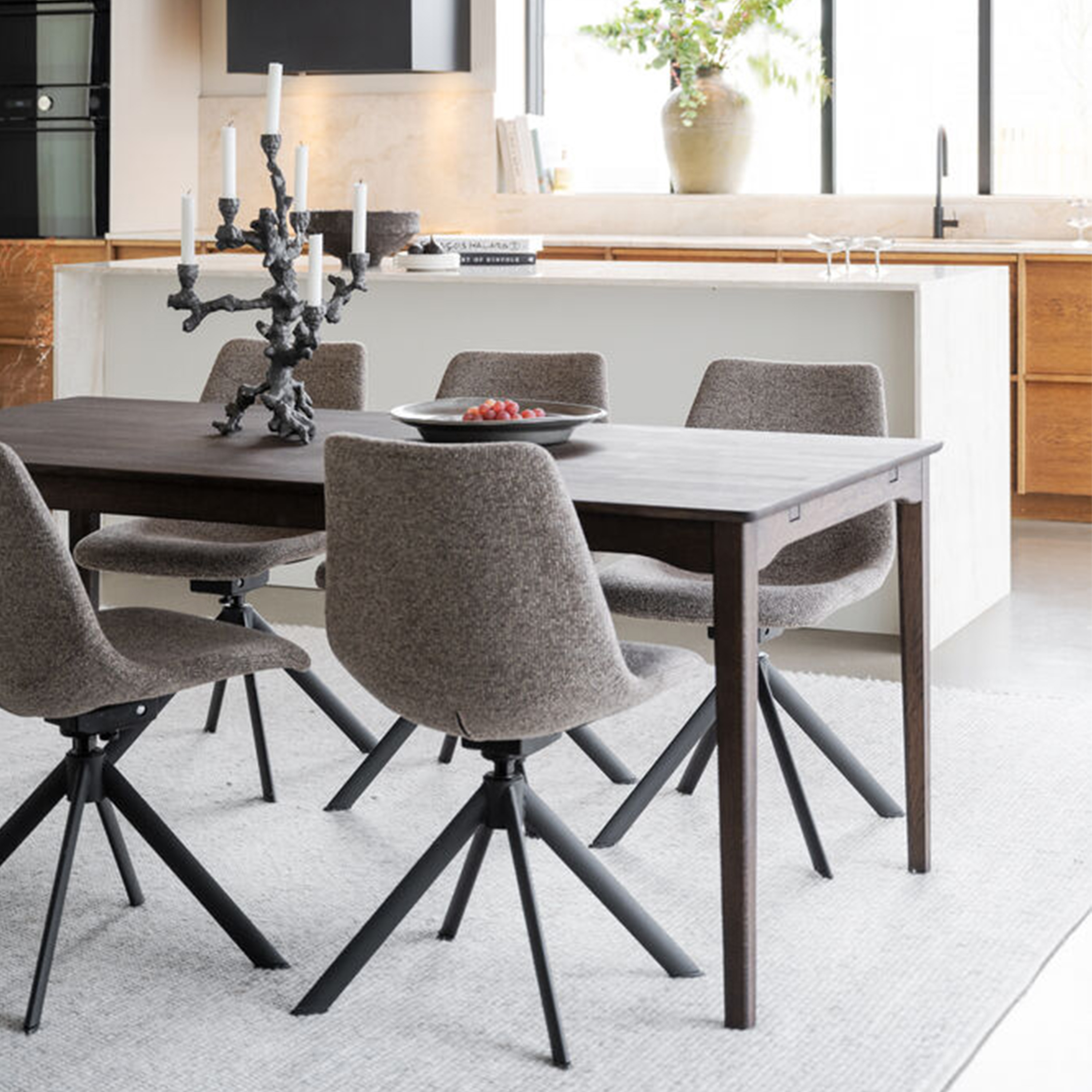 Rowico Home Markham Esstisch Braun 180cm