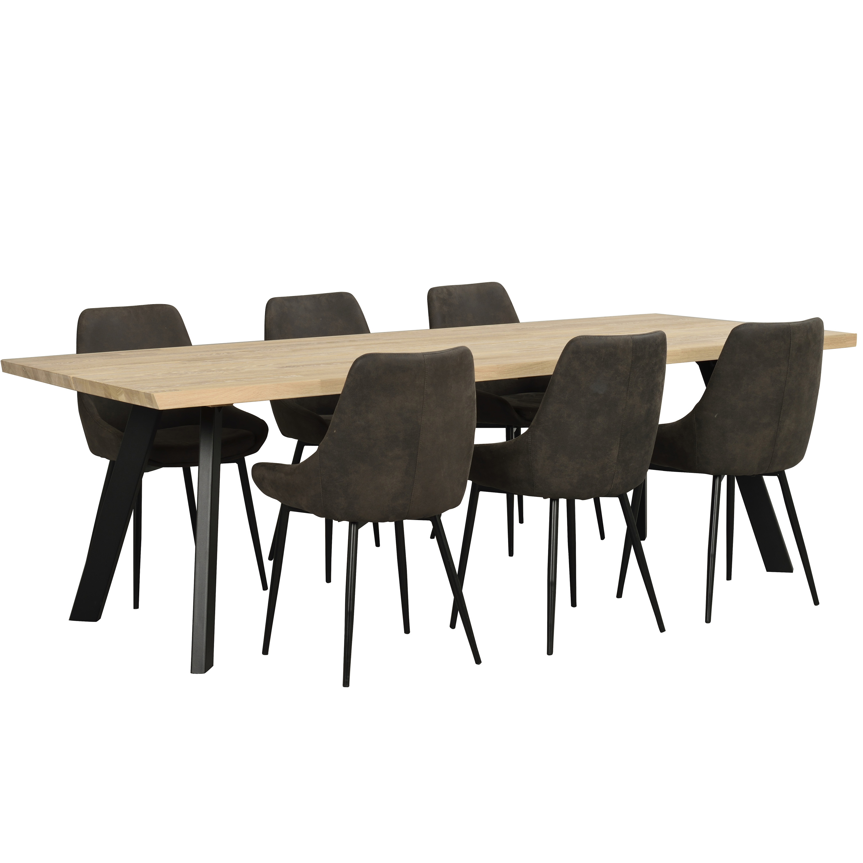 Rowico Home Fred Esstisch Weiß pigmentiert 240cm