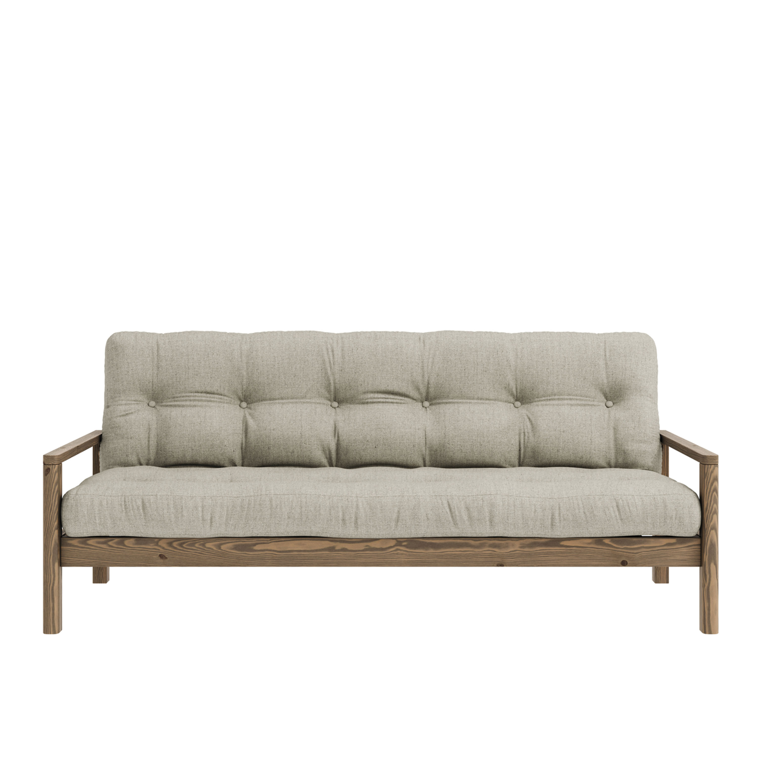 Karup Design Knob Schlafsofa Braun/Linen 130cm
