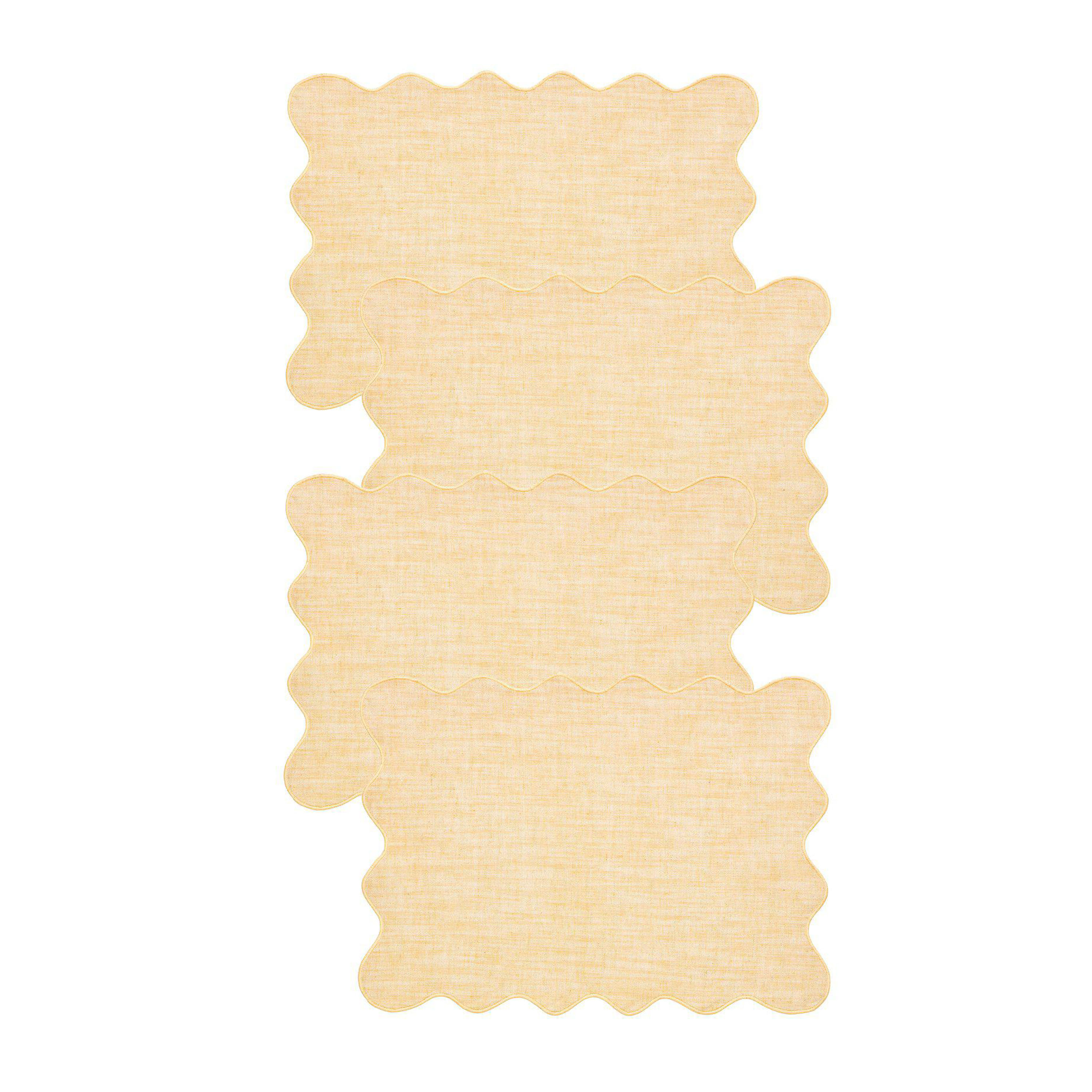 Sabina Bordbrikke Havre 35x45 4-pk