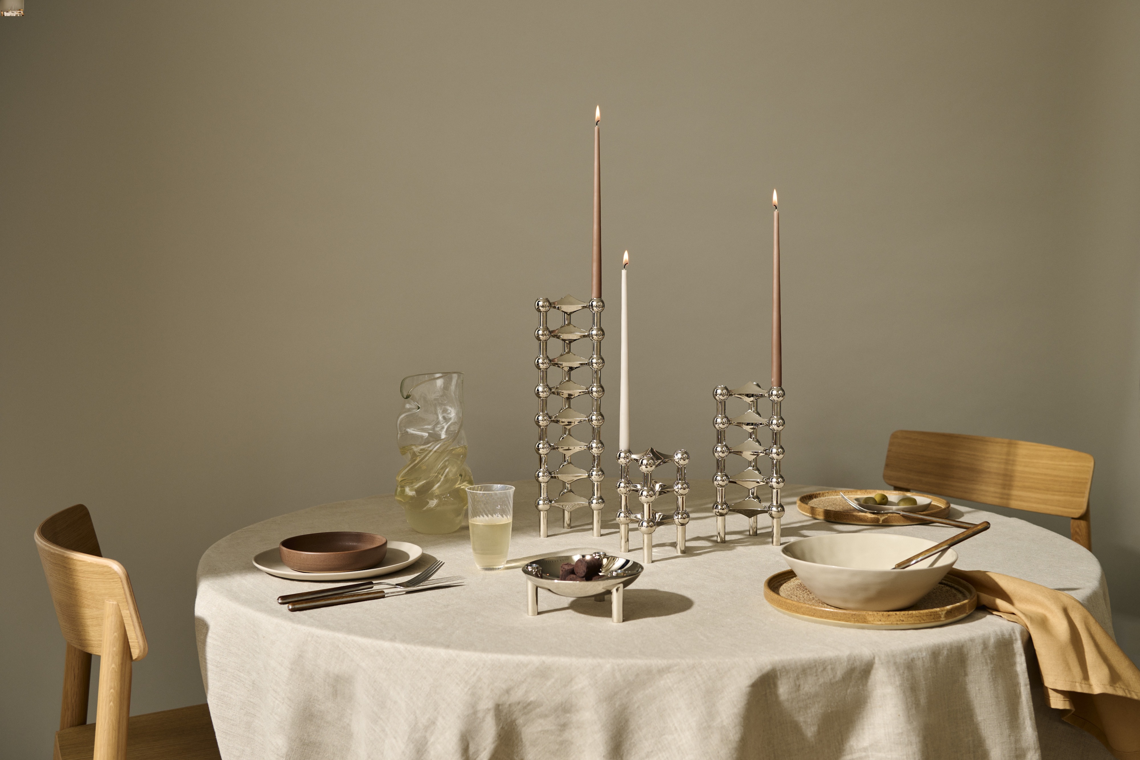 Stoff STOFF Nagel Skål Chrome