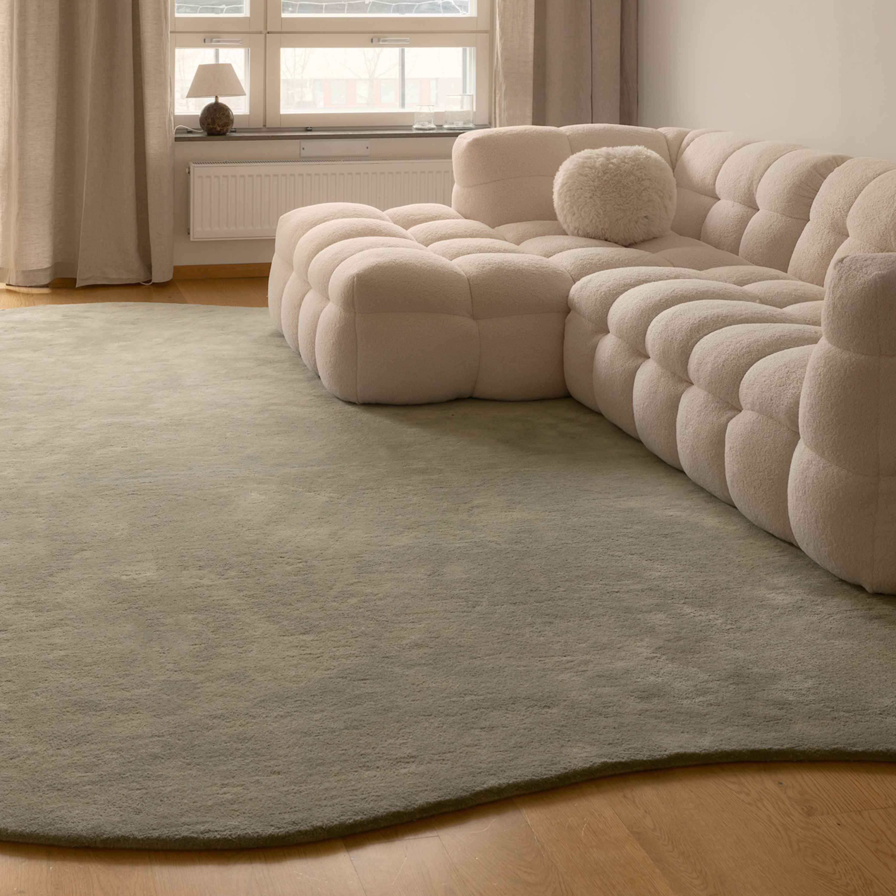 Sleepo Collection Stormi Ullmatta Sage 200x300