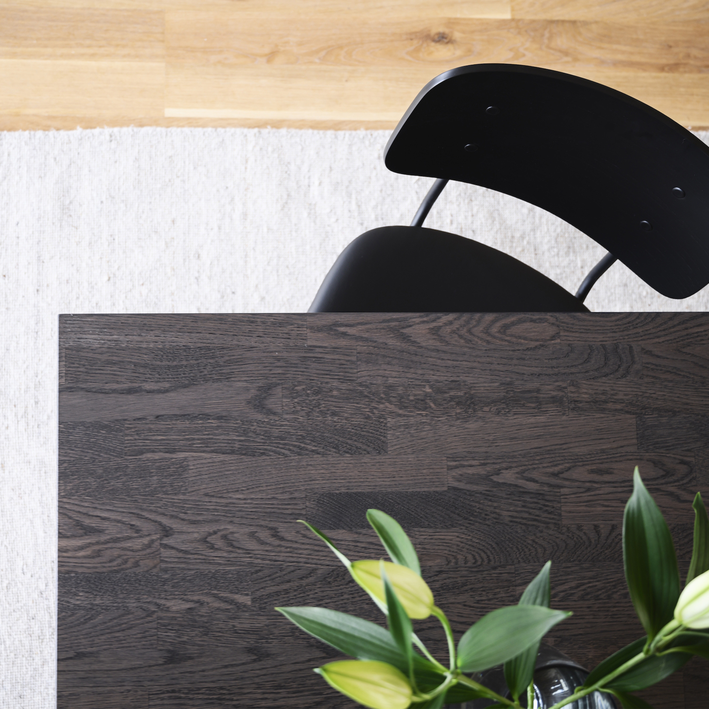 Rowico Home Brooklyn Esstisch Dunkelbraune Eiche 170cm