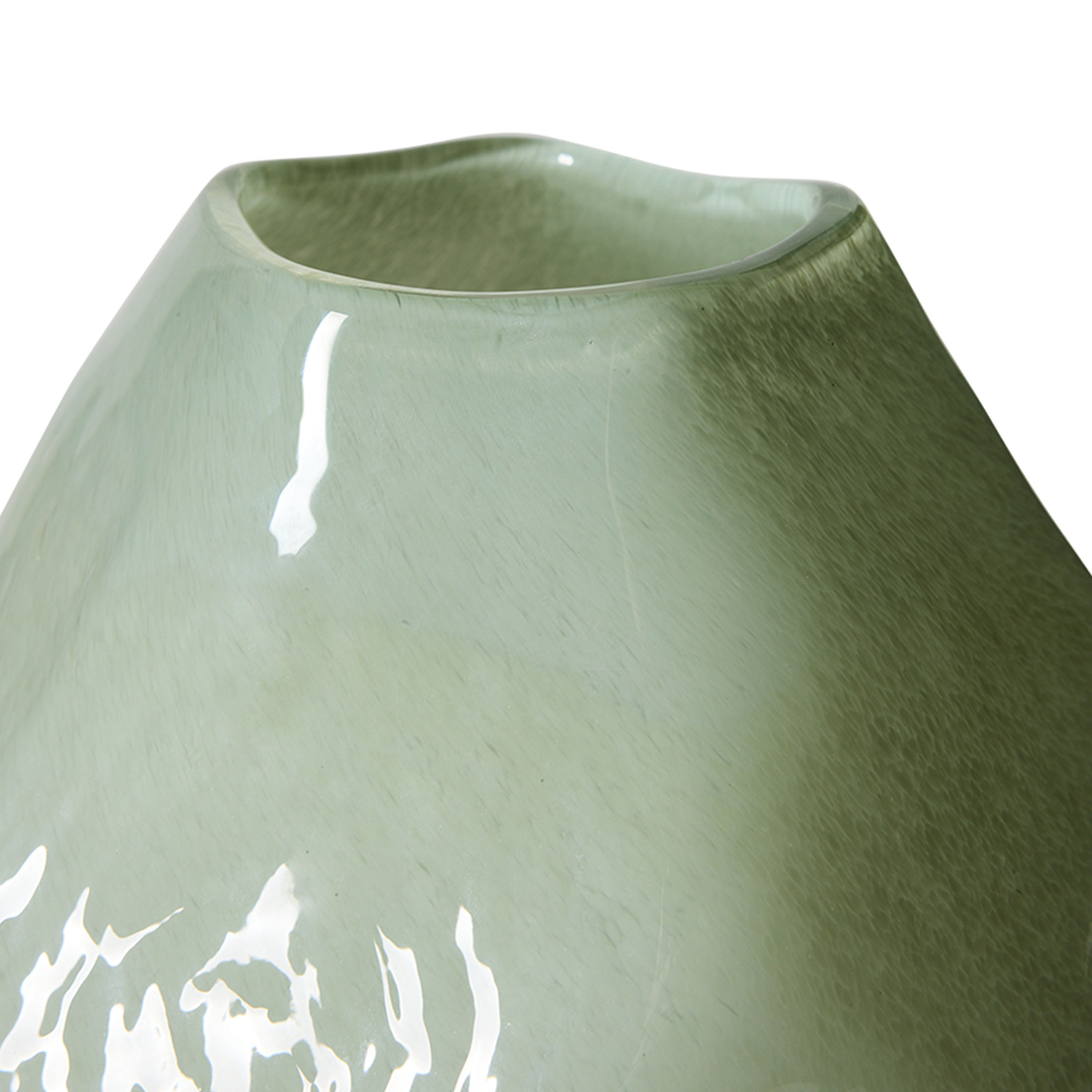 HKliving Gemstone Vas Jade 34cm