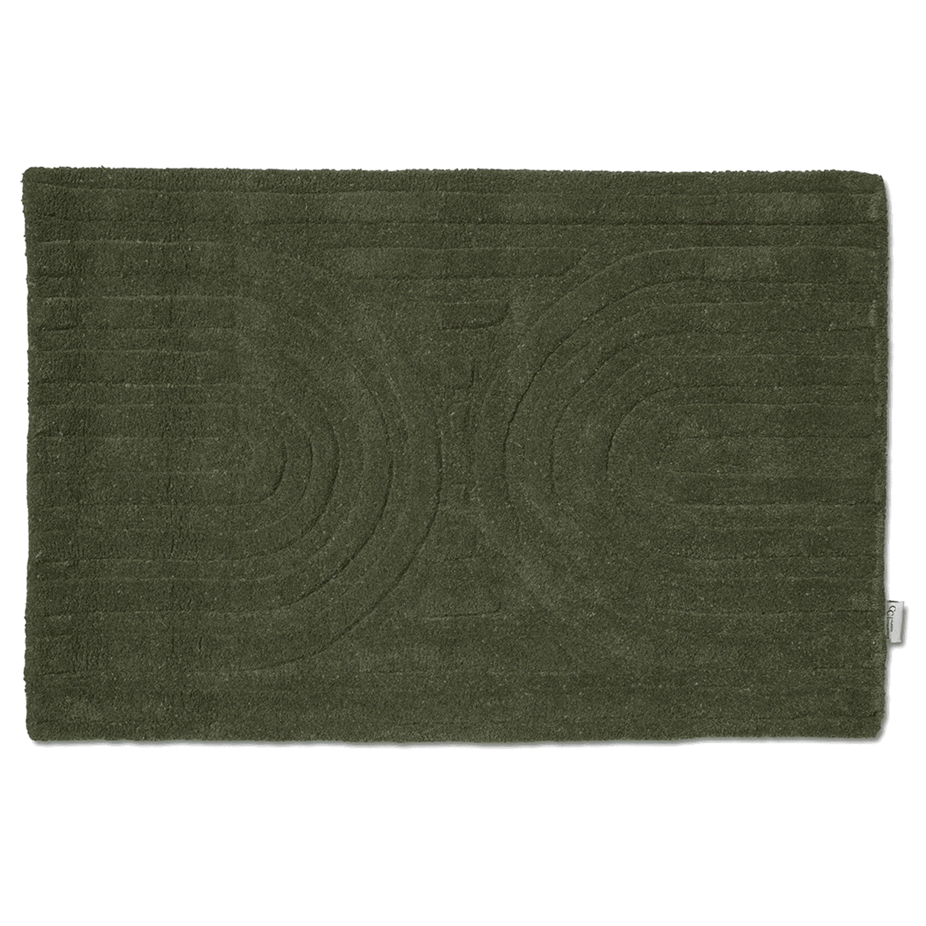 Curve Dörrmatta Skogsgrön 60x90