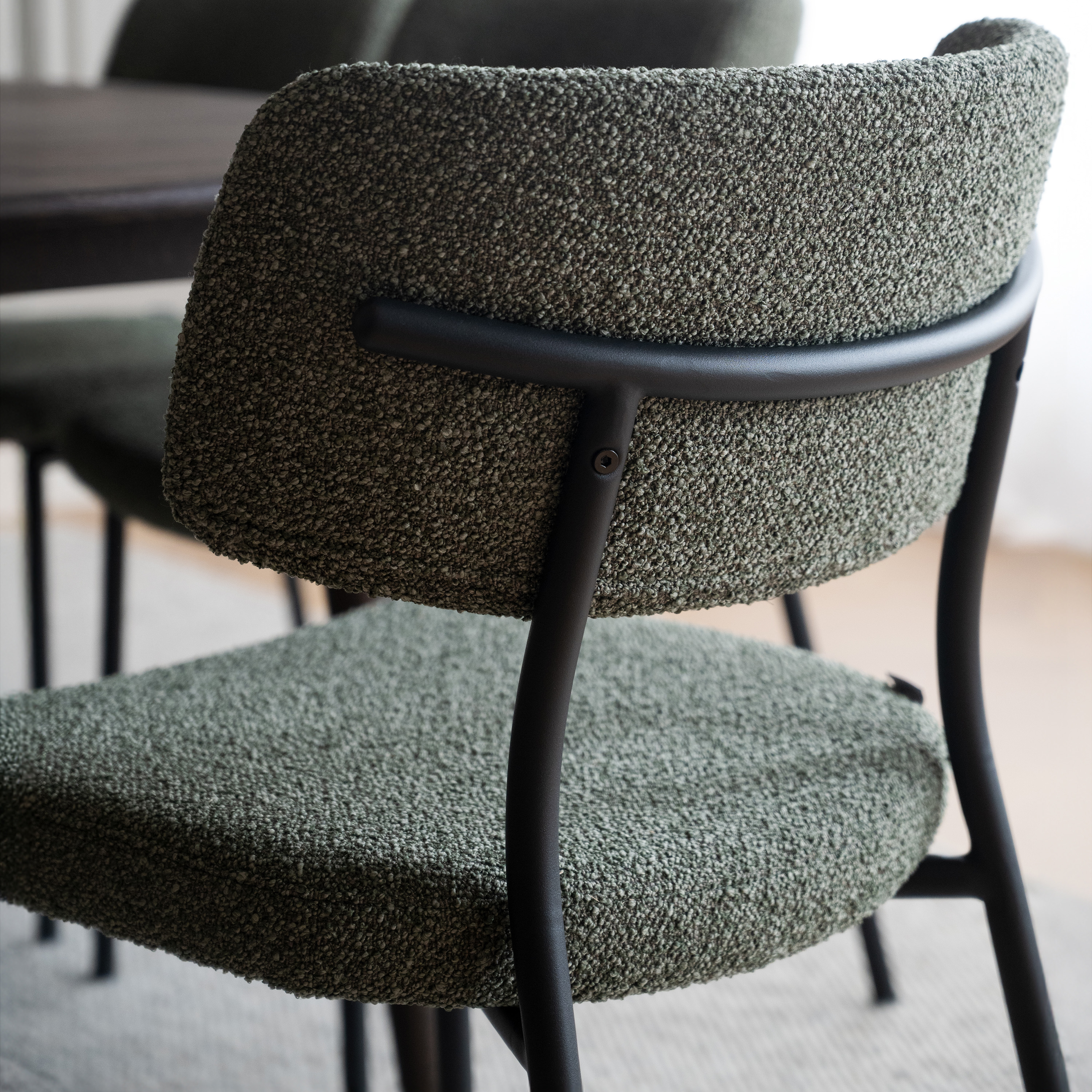 Rowico Home Herbster Matstol Grönt/Svart