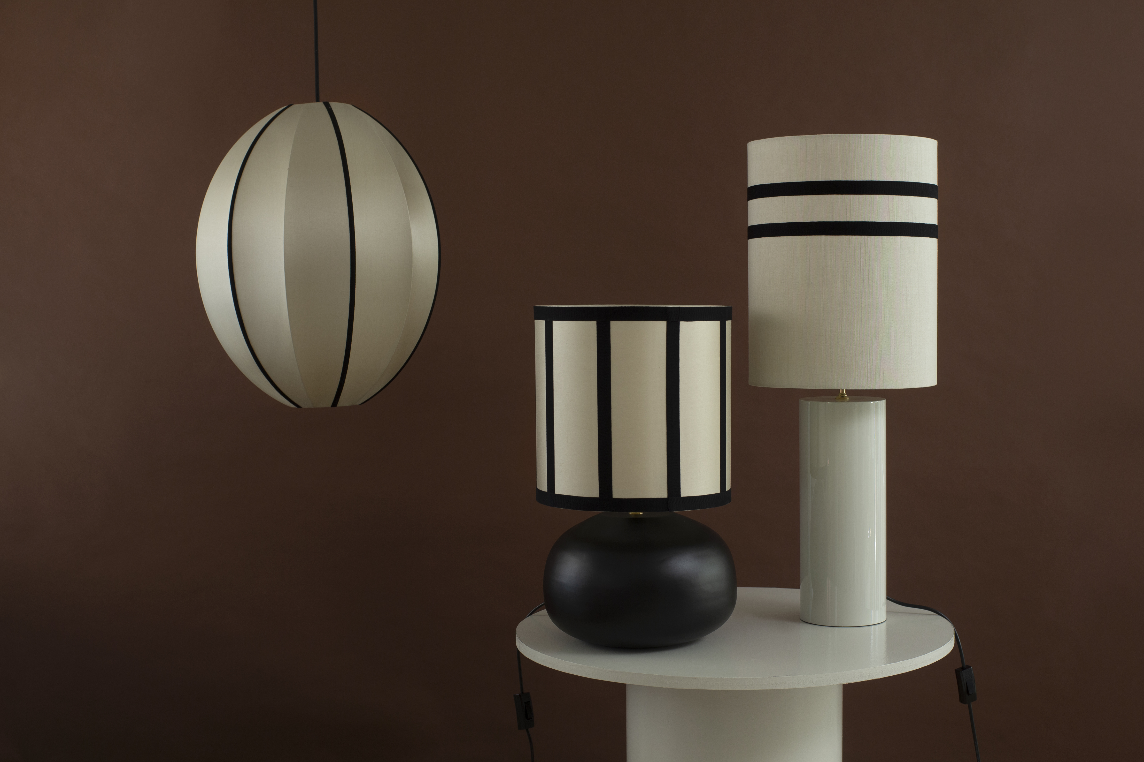 Oi Soi Oi Bamboo Round Lampfot Cashmere 20cm