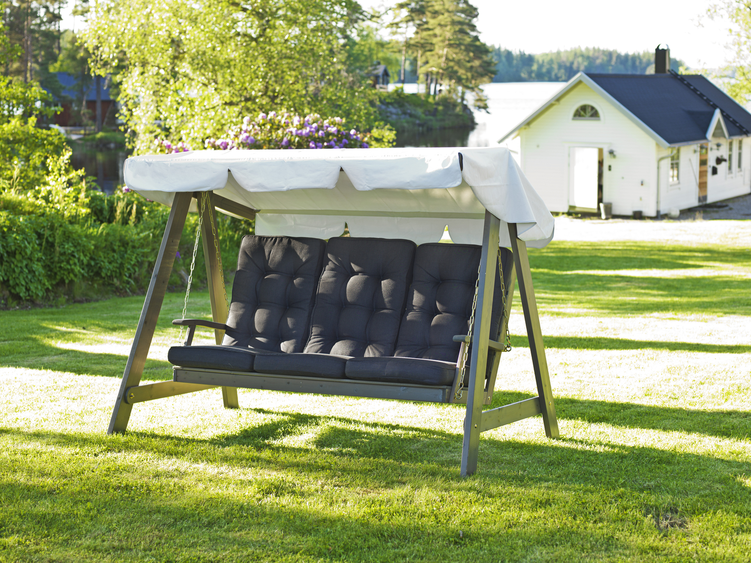 Hillerstorp Dalom Hammock uten tak Grå