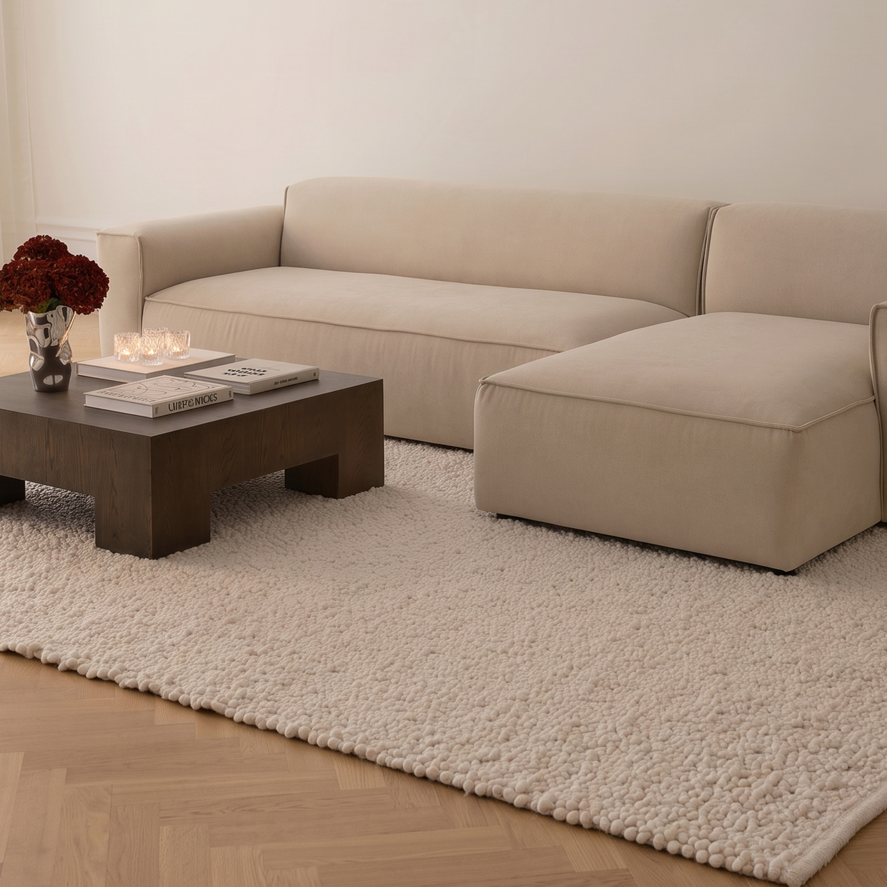 Paros Ullteppe White 170x240