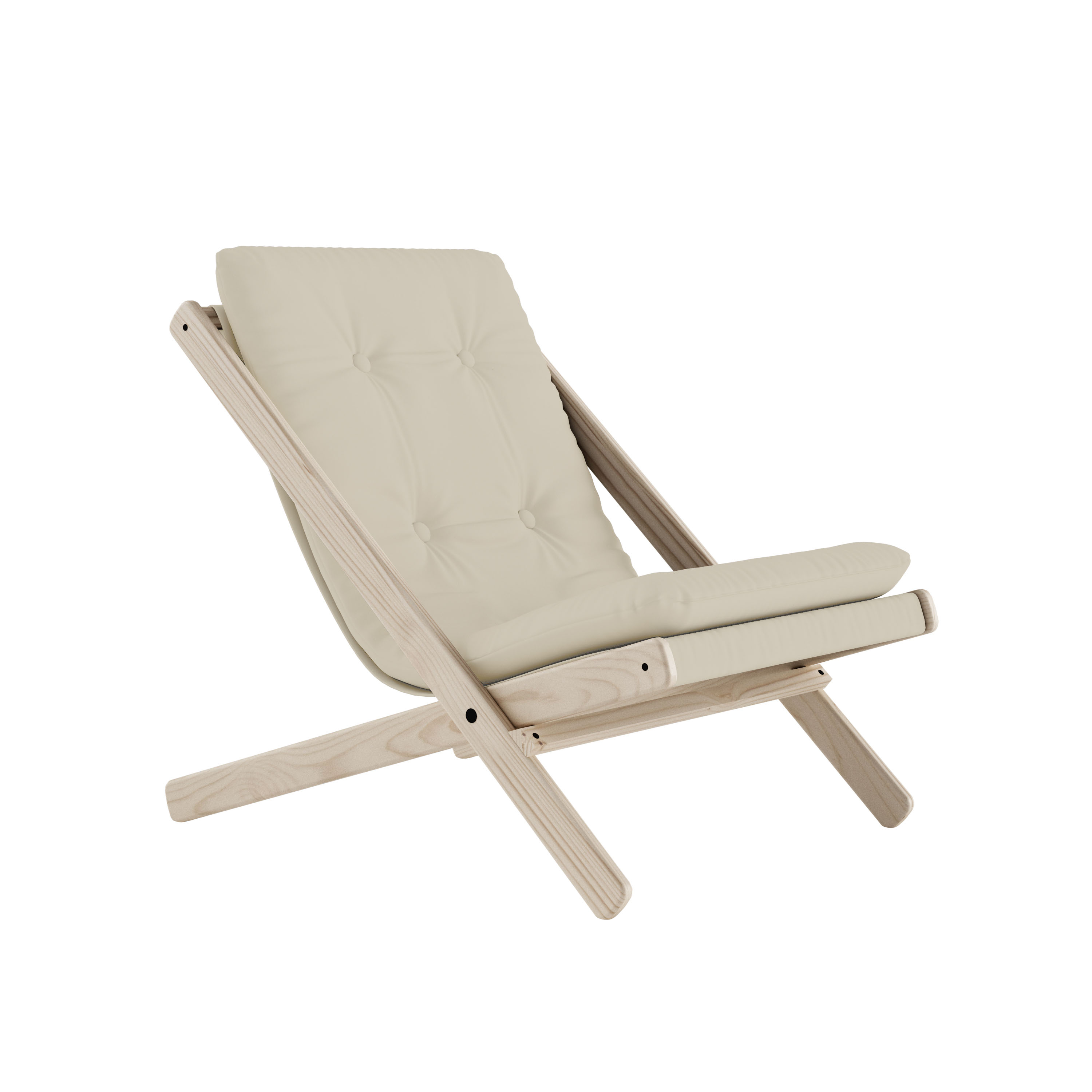 Boogie Loungestol Natur / Beige