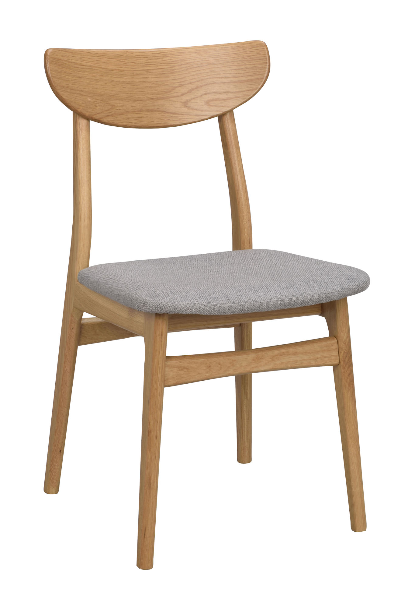 Rodham Matstol Ek/Ljusgrå
