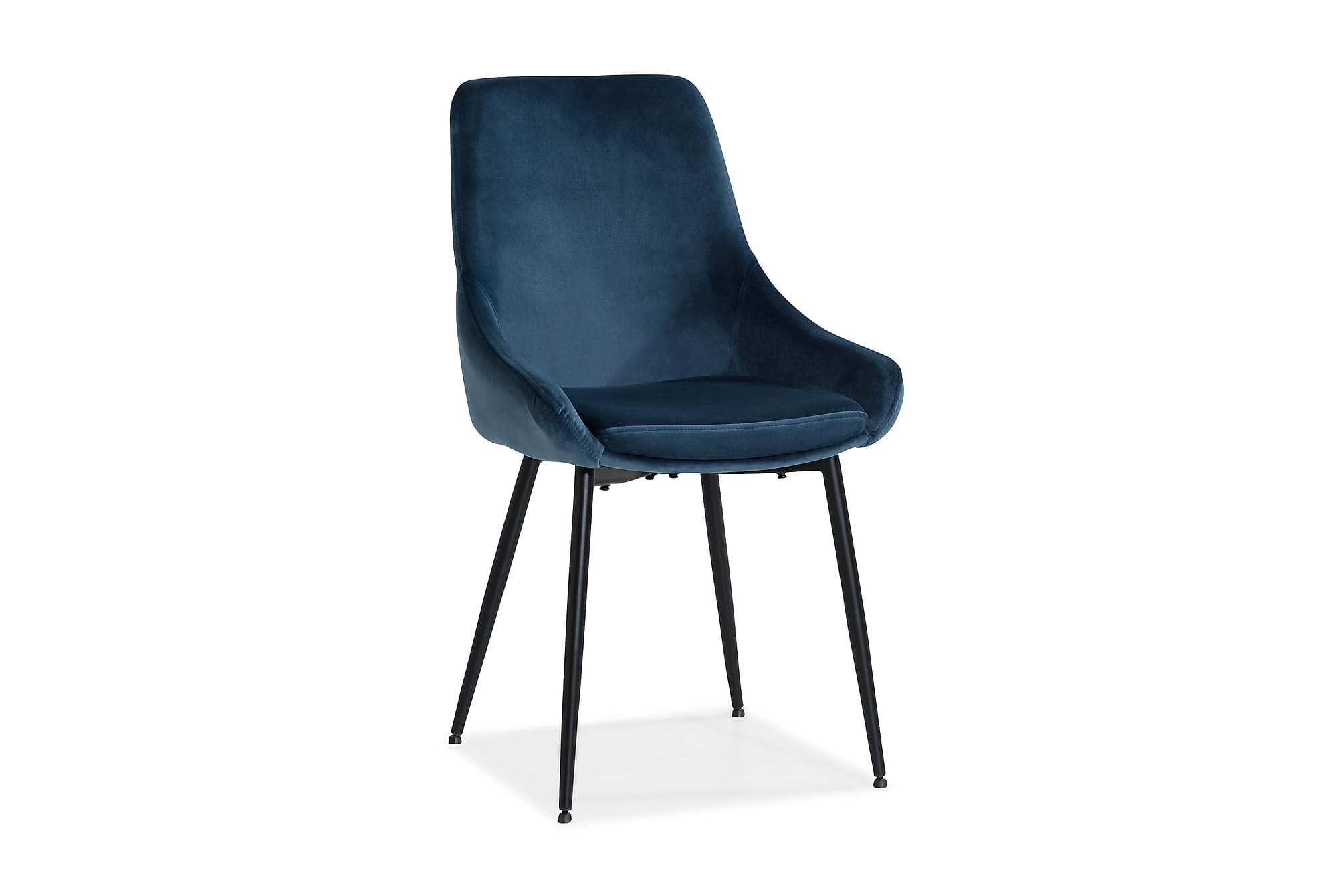 2-pack Nordic Home - Adam Matstol Sammet Blå