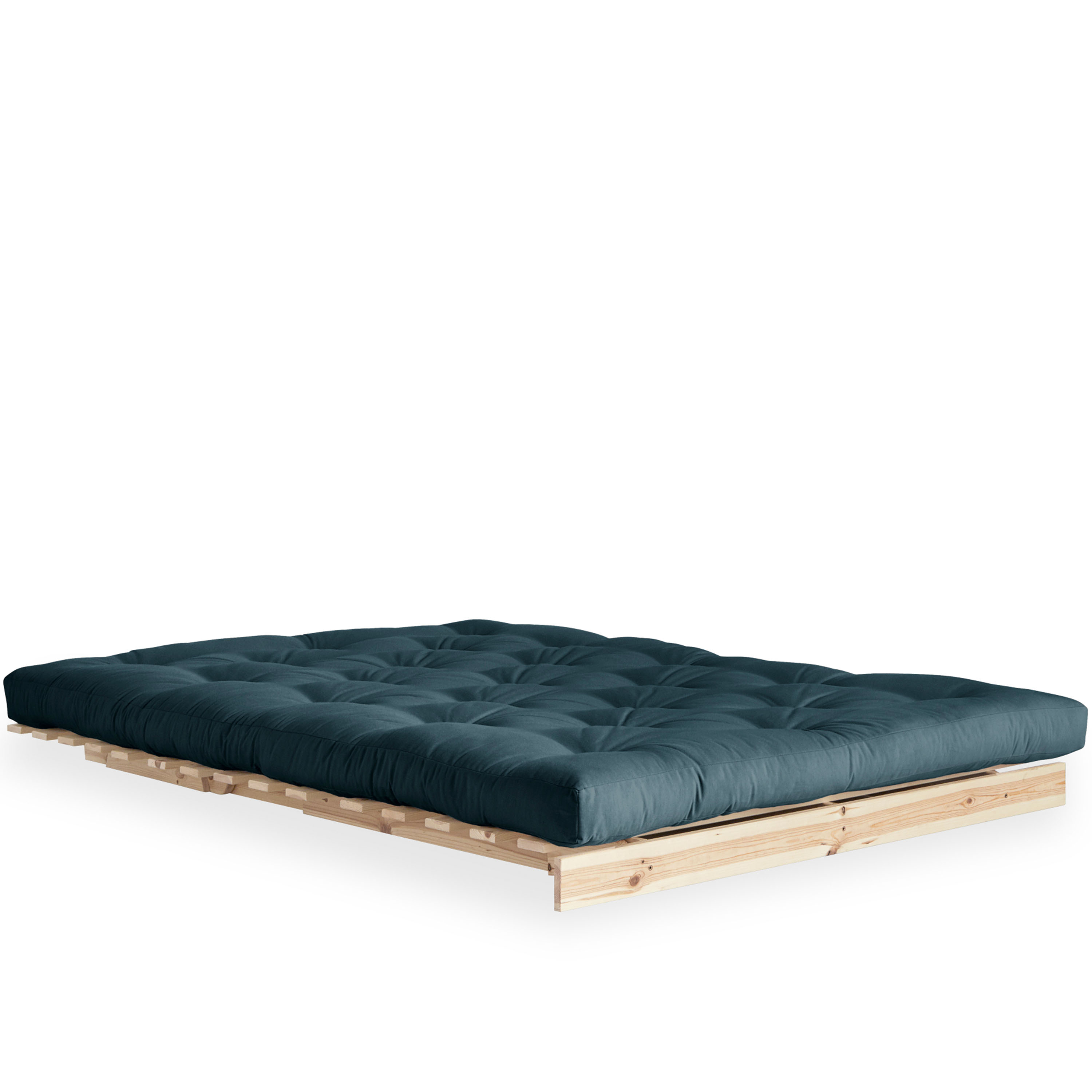 Karup Design Roots Vuodesohva Luonnollinen/Petrol Blue 140 cm