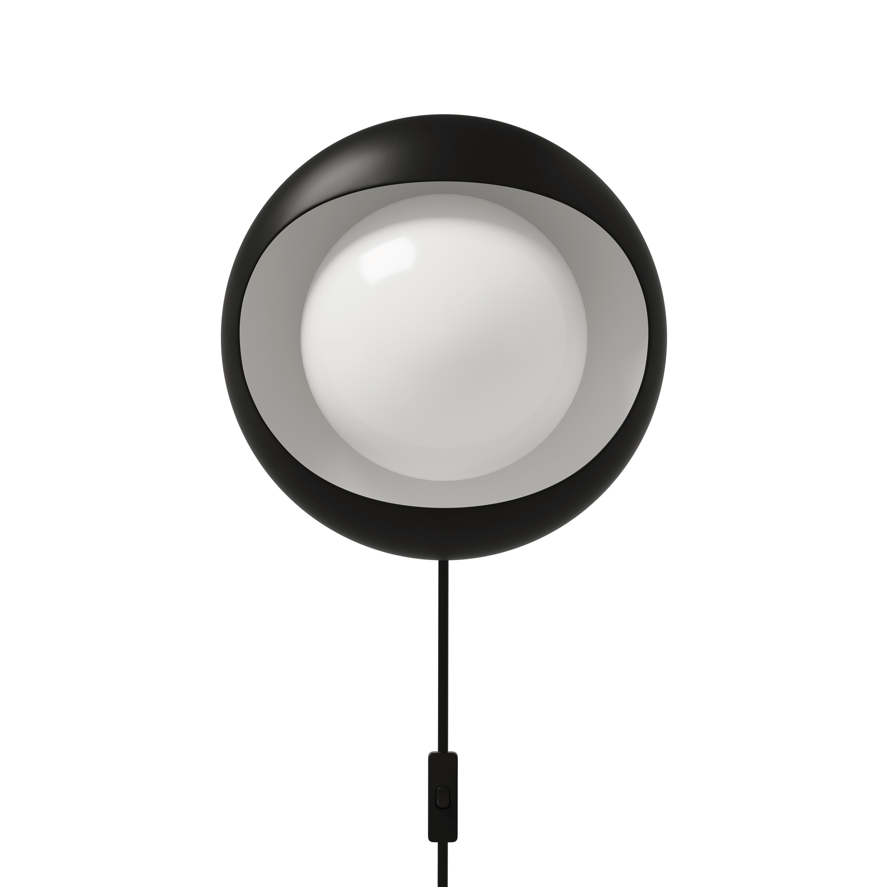 LYFA Cornea Seinävalaisin Musta 22cm